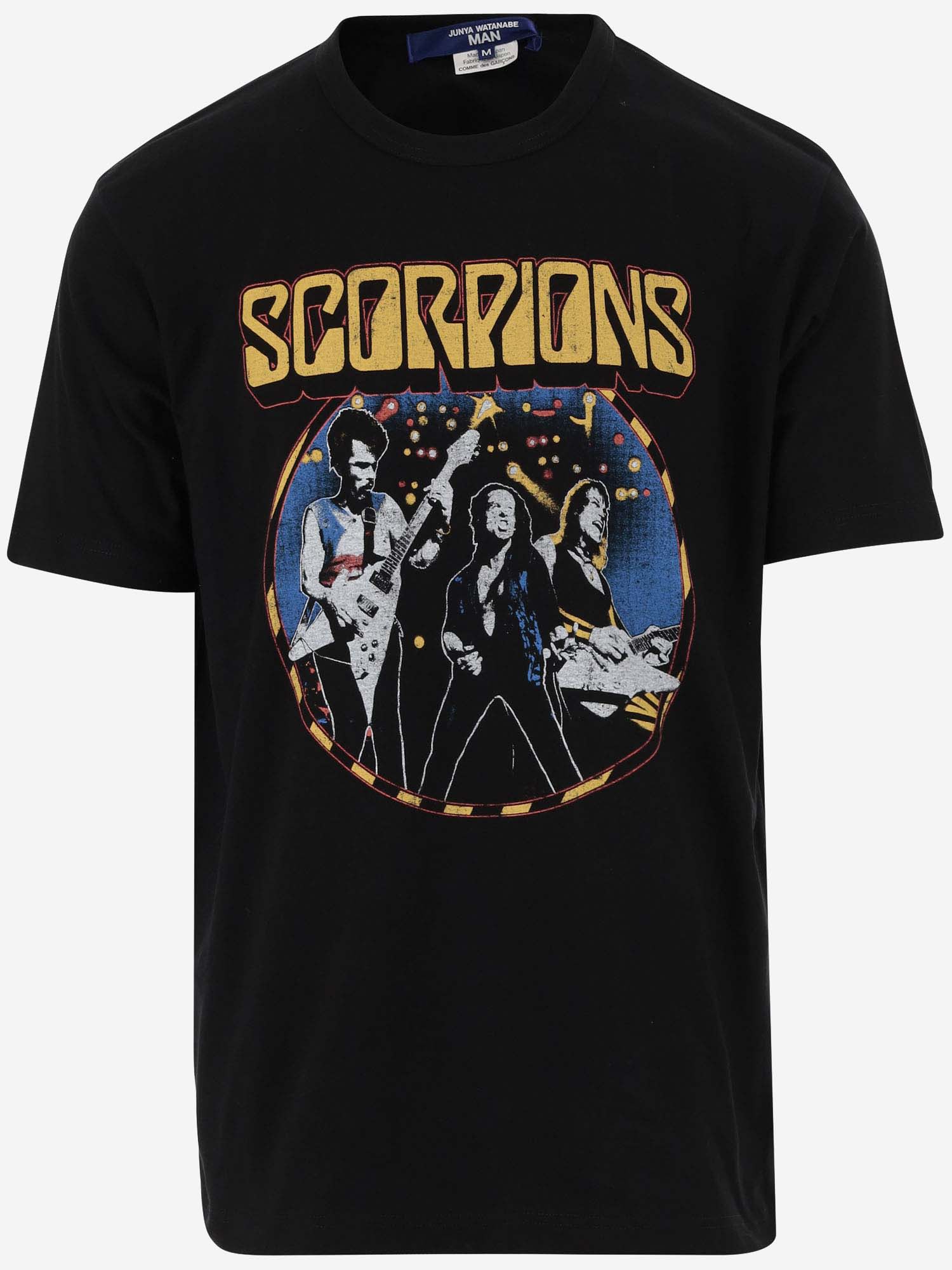 Scorpions Print Cotton T-shirt