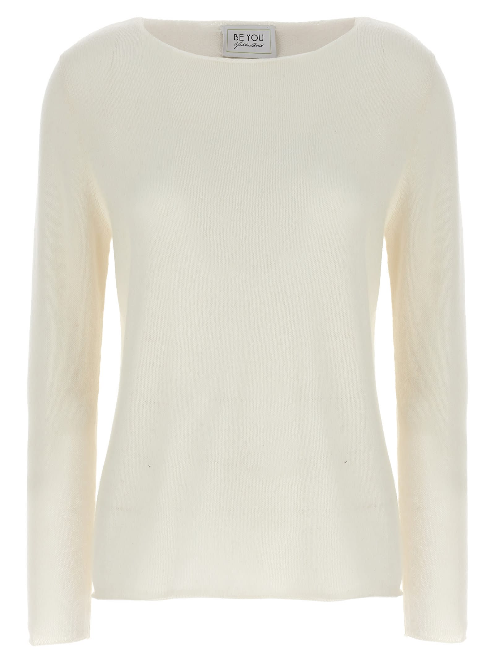 Shop Be You Lady 11 Sweater In White