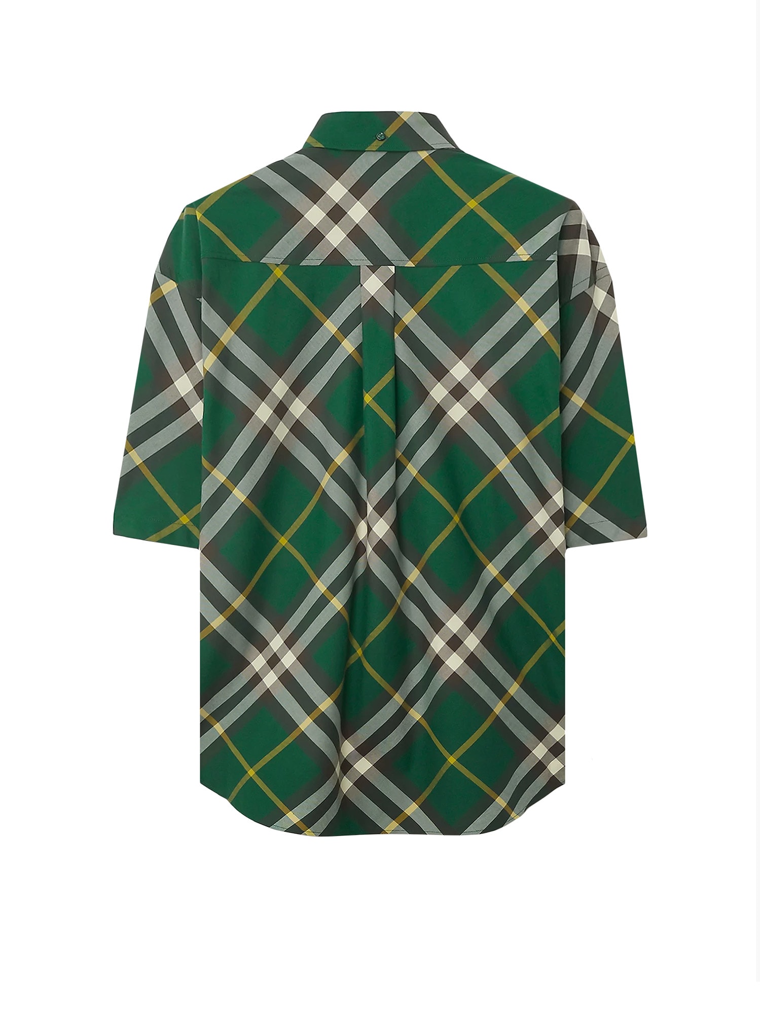 Shop Burberry Shirt In Green