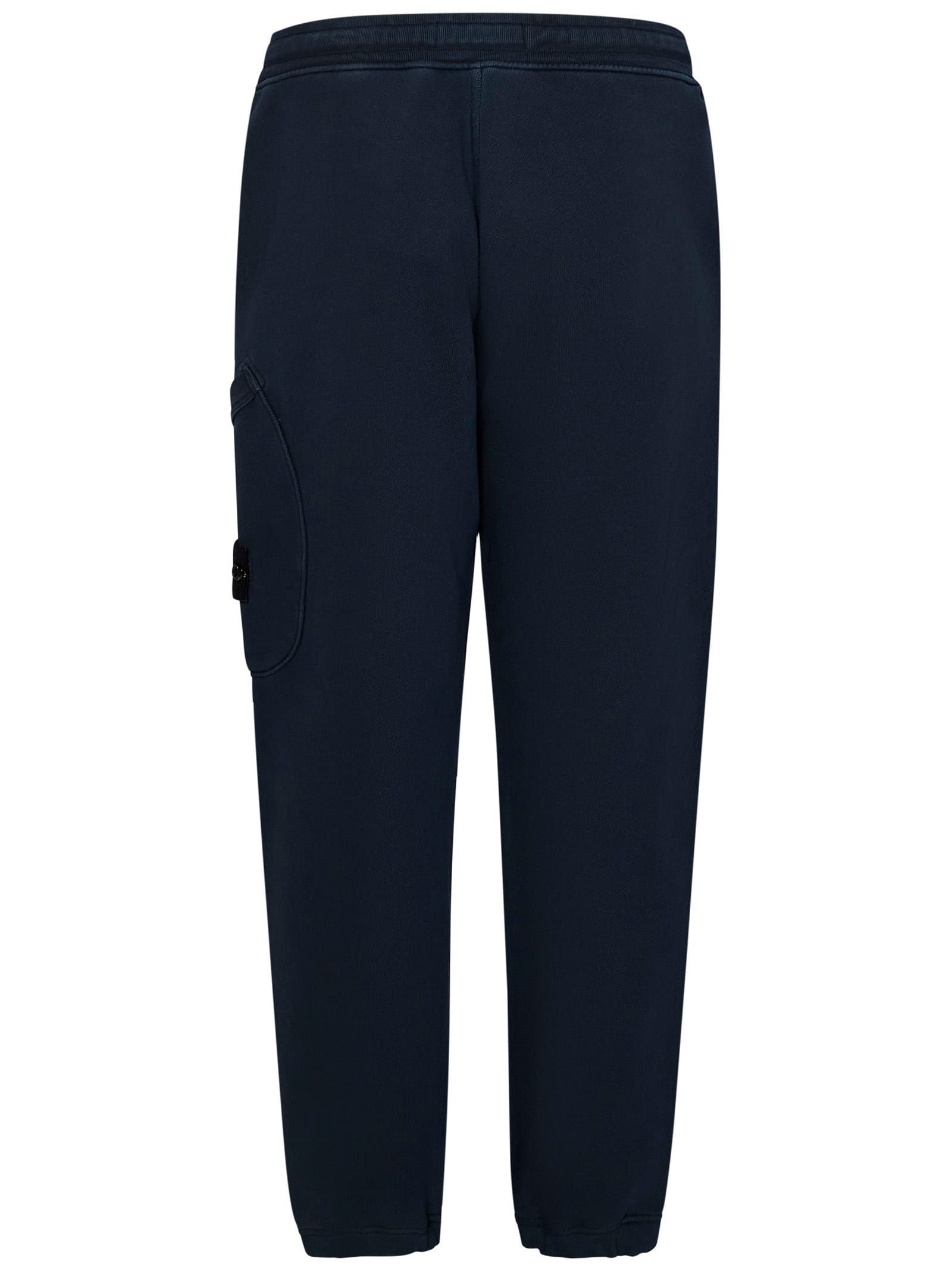 Shop Stone Island Trousers In Blue