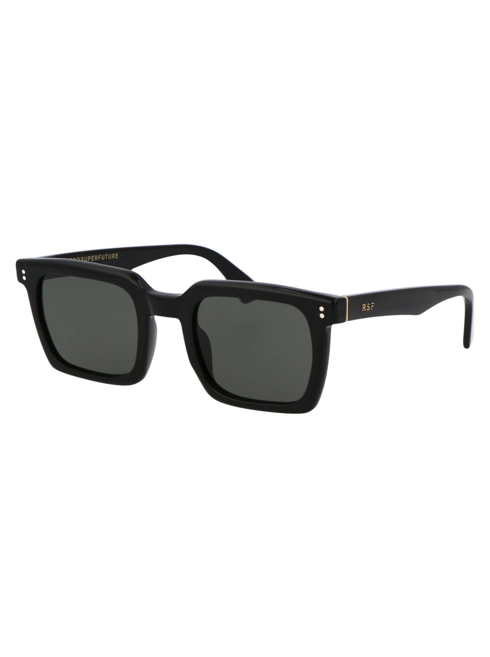 Shop Retrosuperfuture Secolo Sunglasses In Black