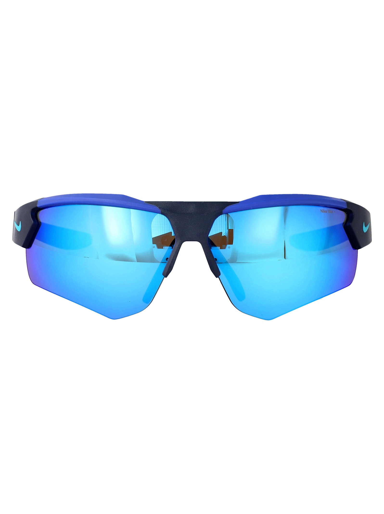 Nike Cloak Duo Shield Sunglasses In Blue