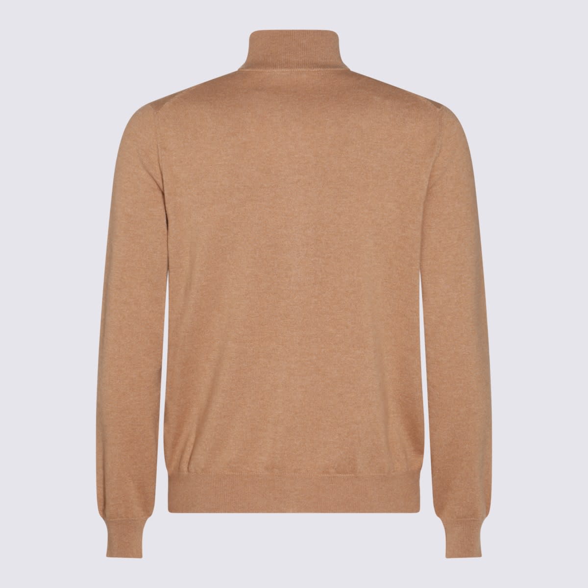 Shop Malo Beige Wool Knitwear In Arachide