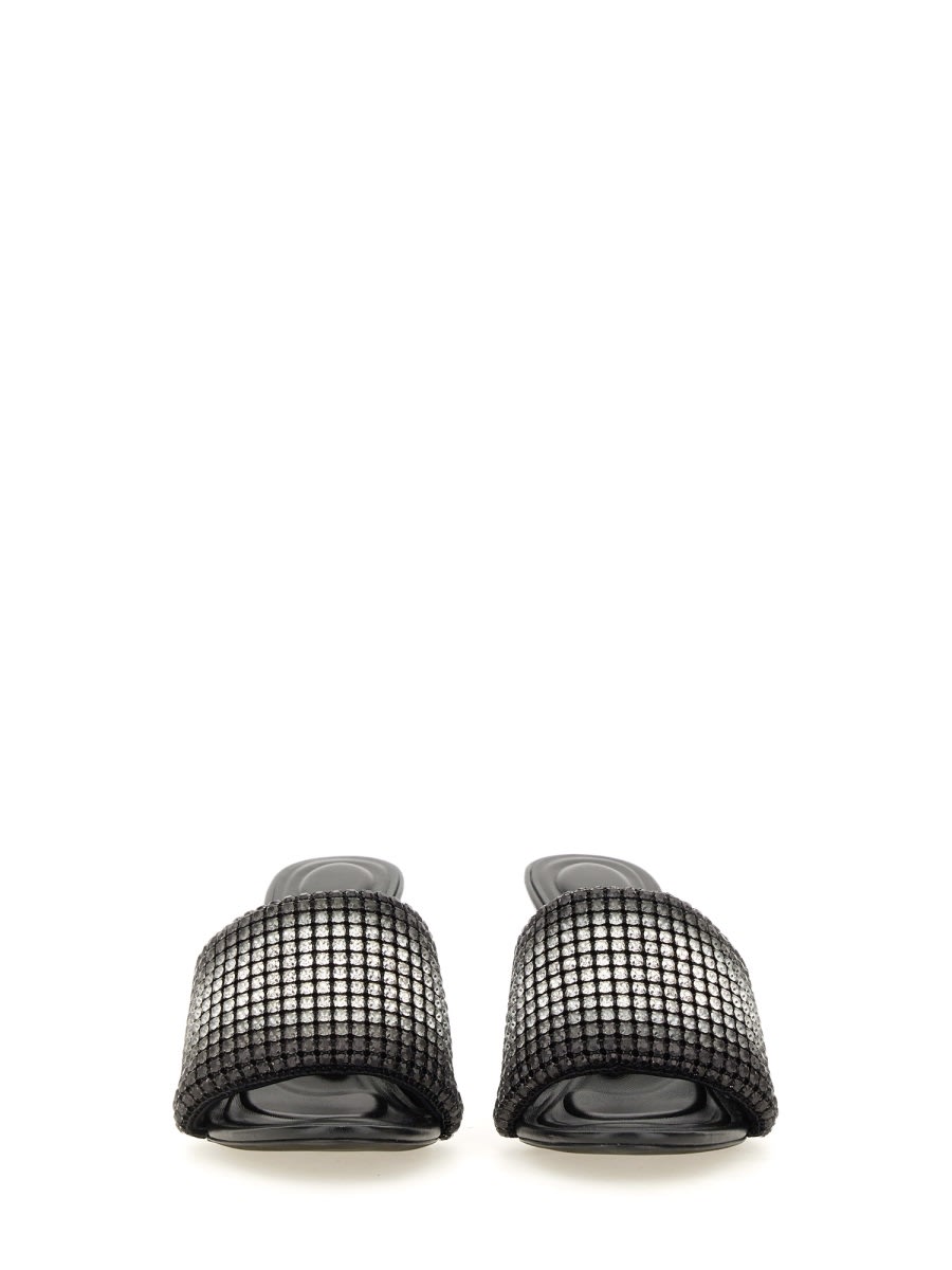 Shop Alexander Wang Sabot Heiress In Black