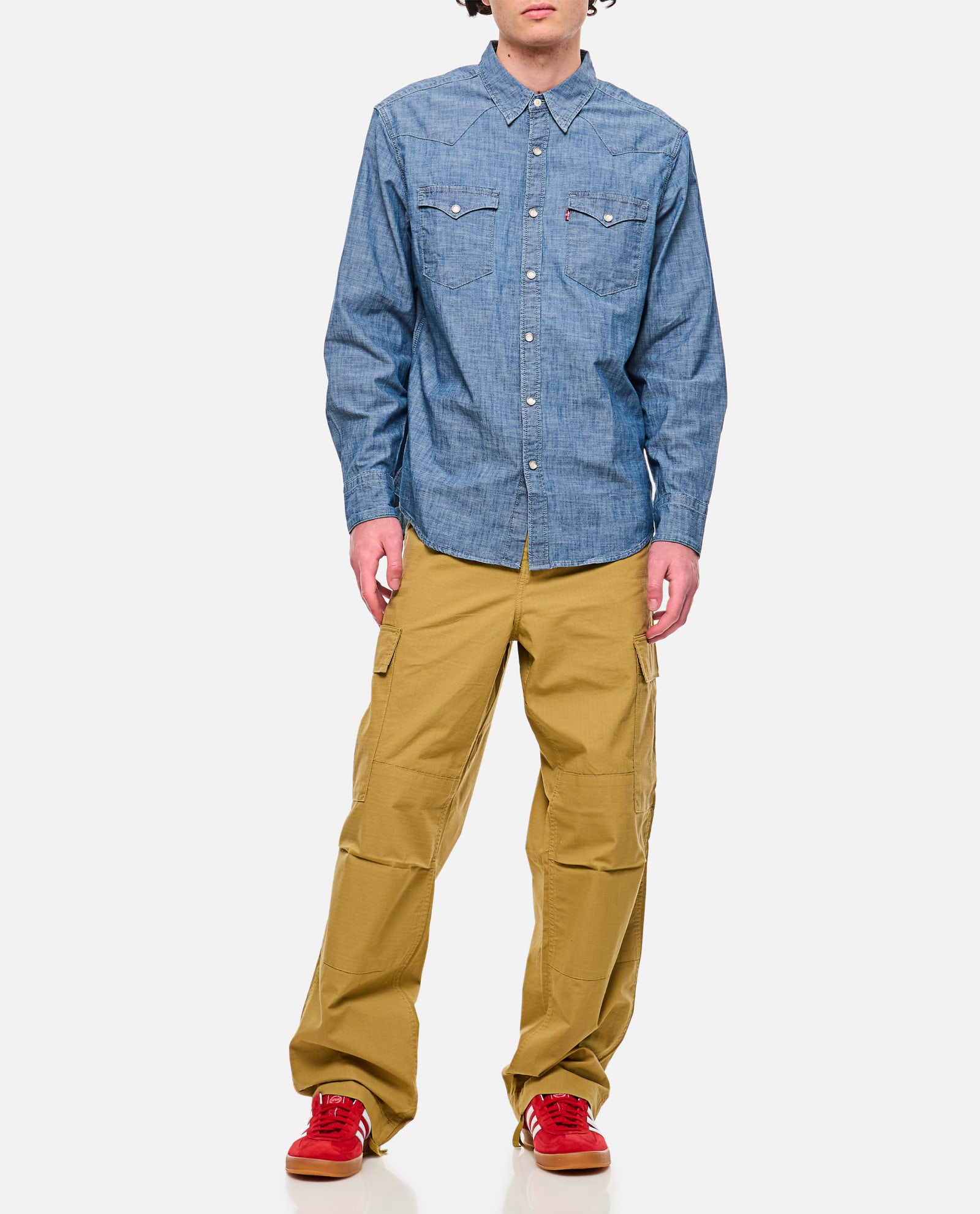 Shop Levi's Bartsow Standard Shirt In Blue