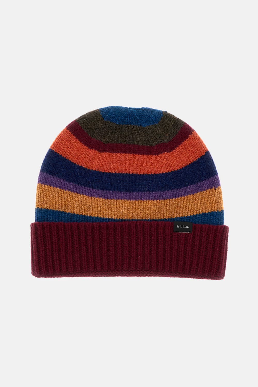 Paul Smith Wool Beanie Khalo In Multi