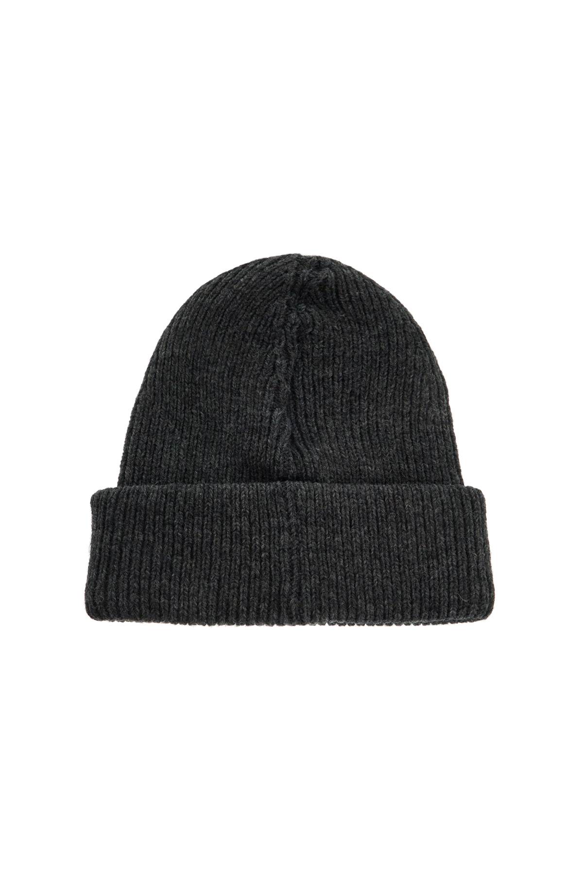 Shop Our Legacy Merino Wool Beanie Hat For In Ash Melange Stately Wool (grey)