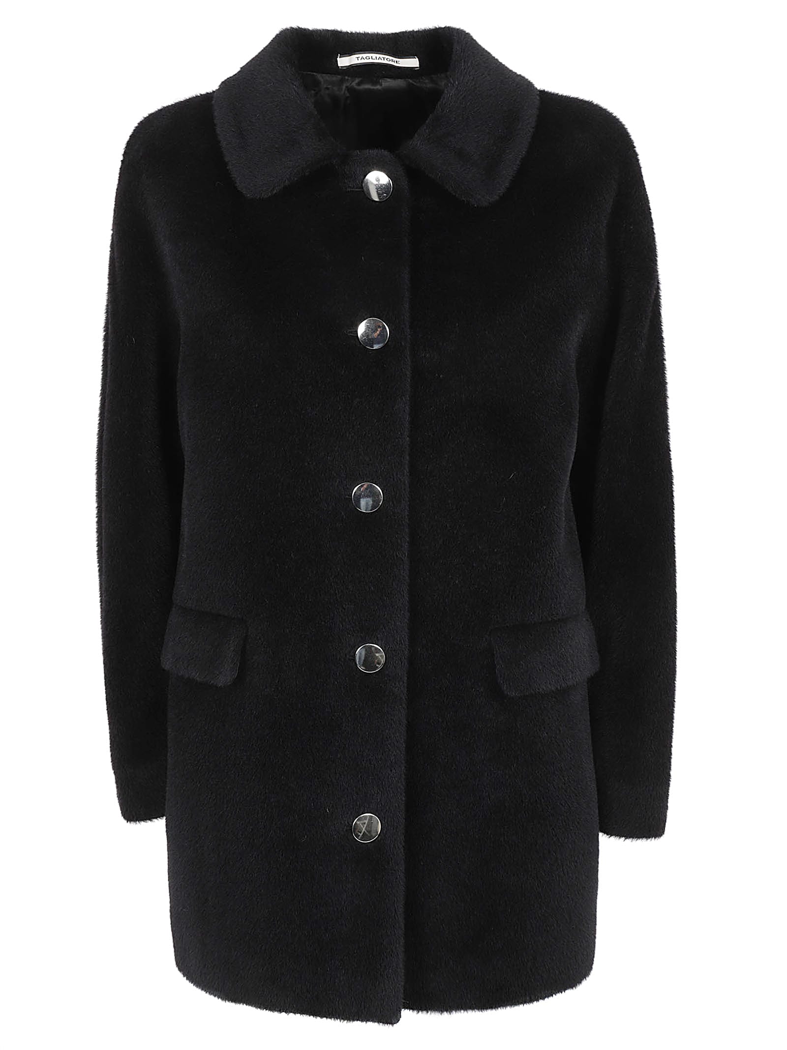 Shop Tagliatore Camryn Coat In Black