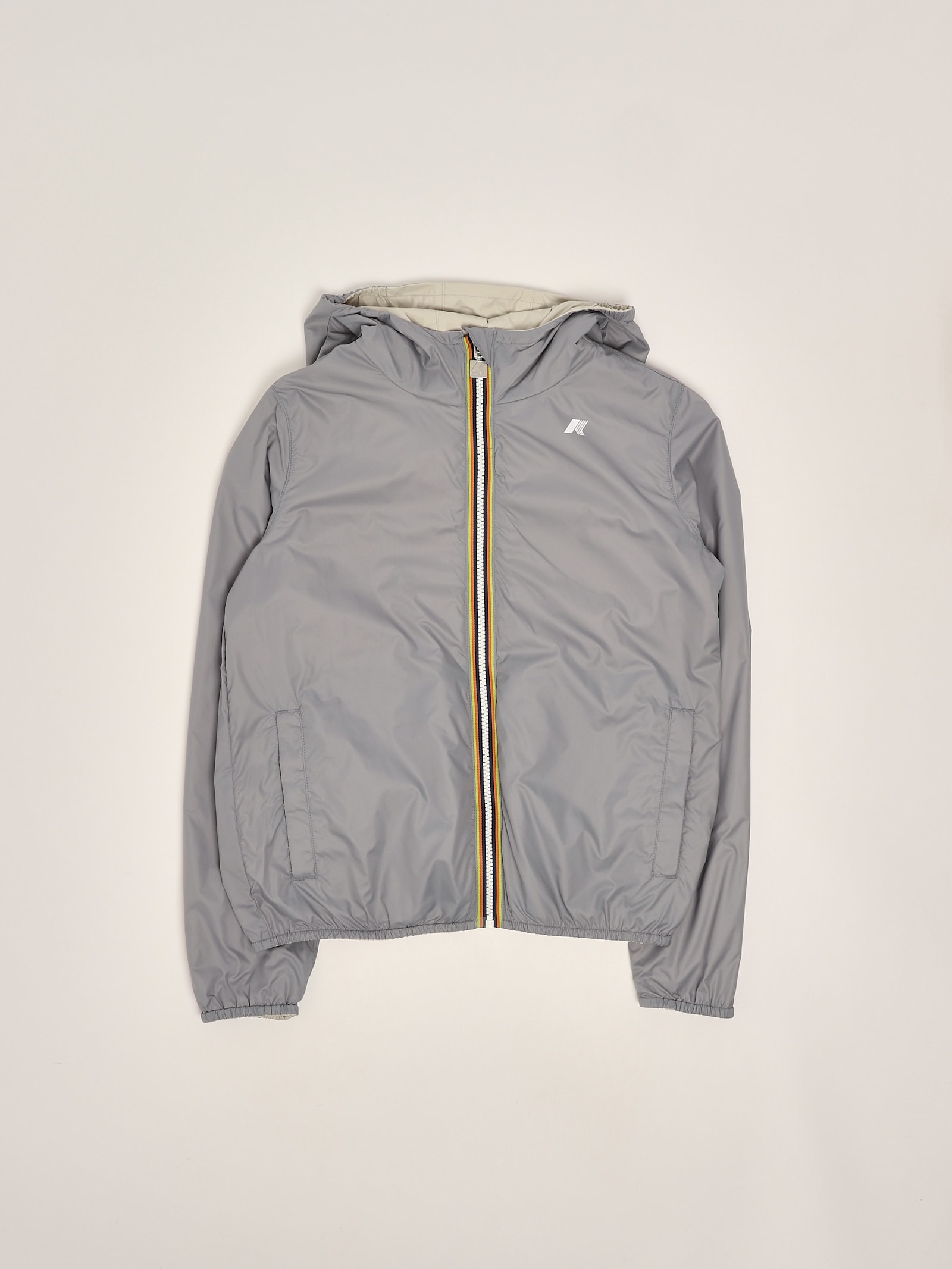 K-way Jack Plus Double Jacket In Gray