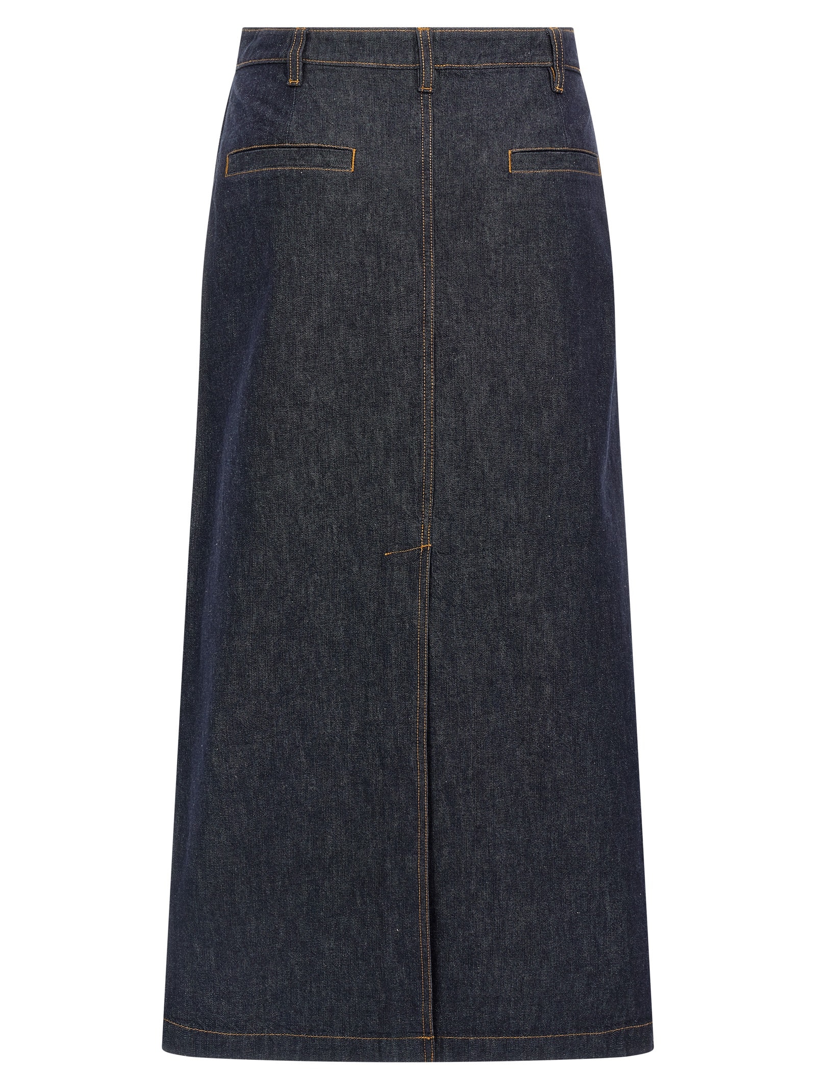 Theory Blue Denim Skirt In Blue
