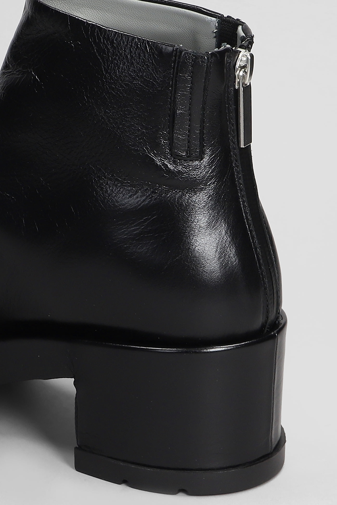 Shop Sapio N171 Ankle Boots In Black Leather