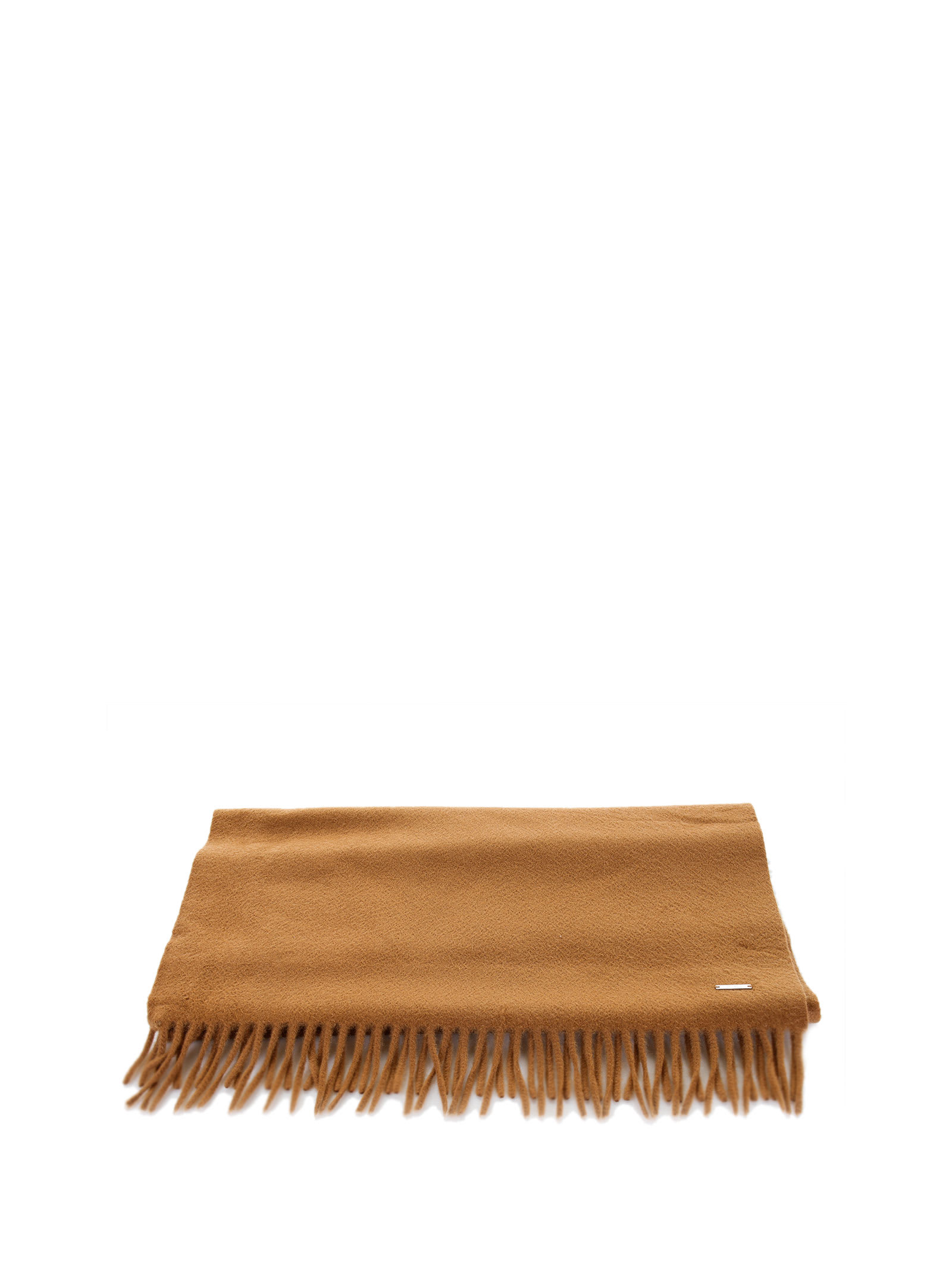 LORO PIANA CASHMERE SCARF WITH FRINGES
