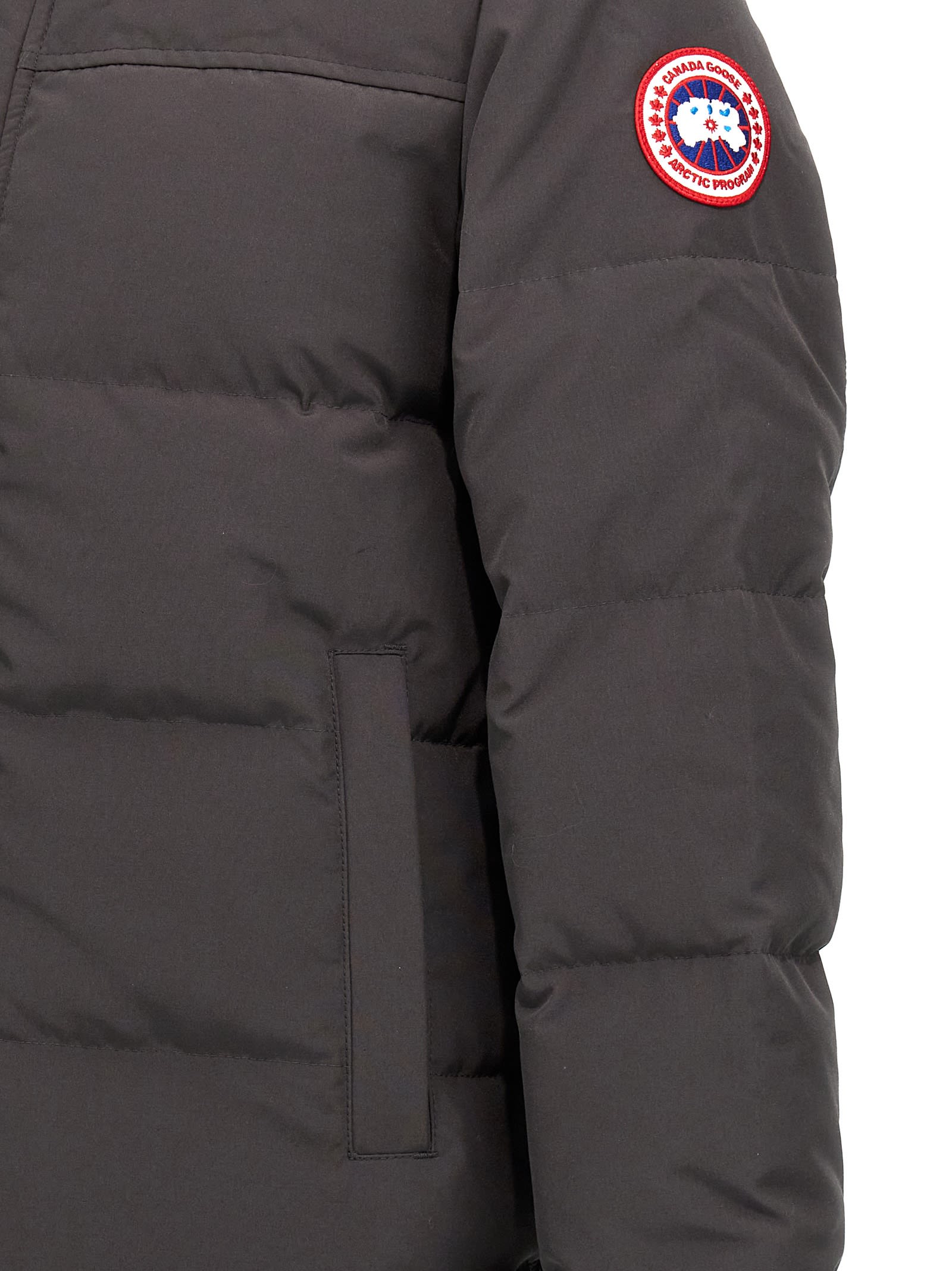 Shop Canada Goose Macmillan Parka In Gray