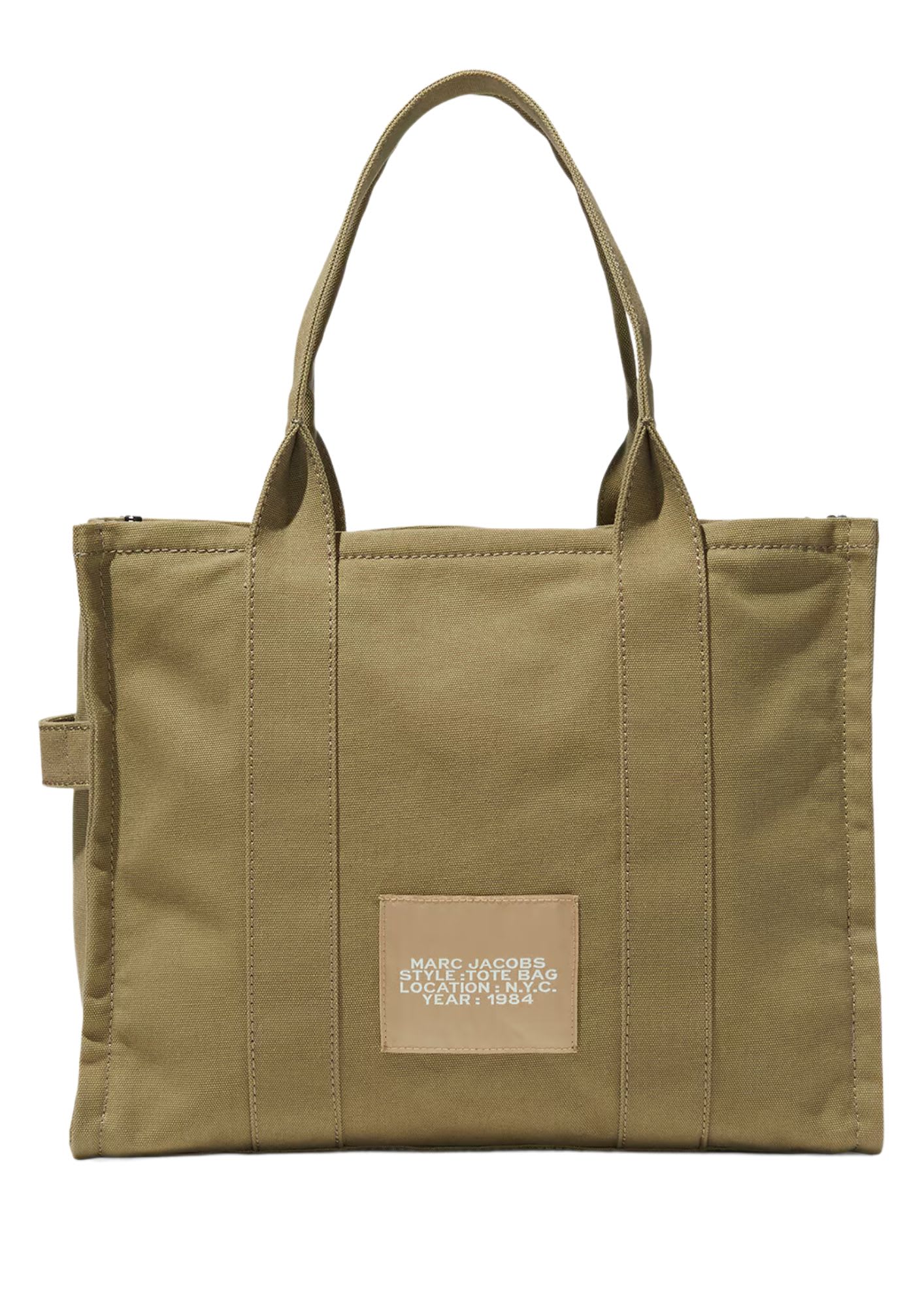 Shop Marc Jacobs The Large Tote In Slate Green