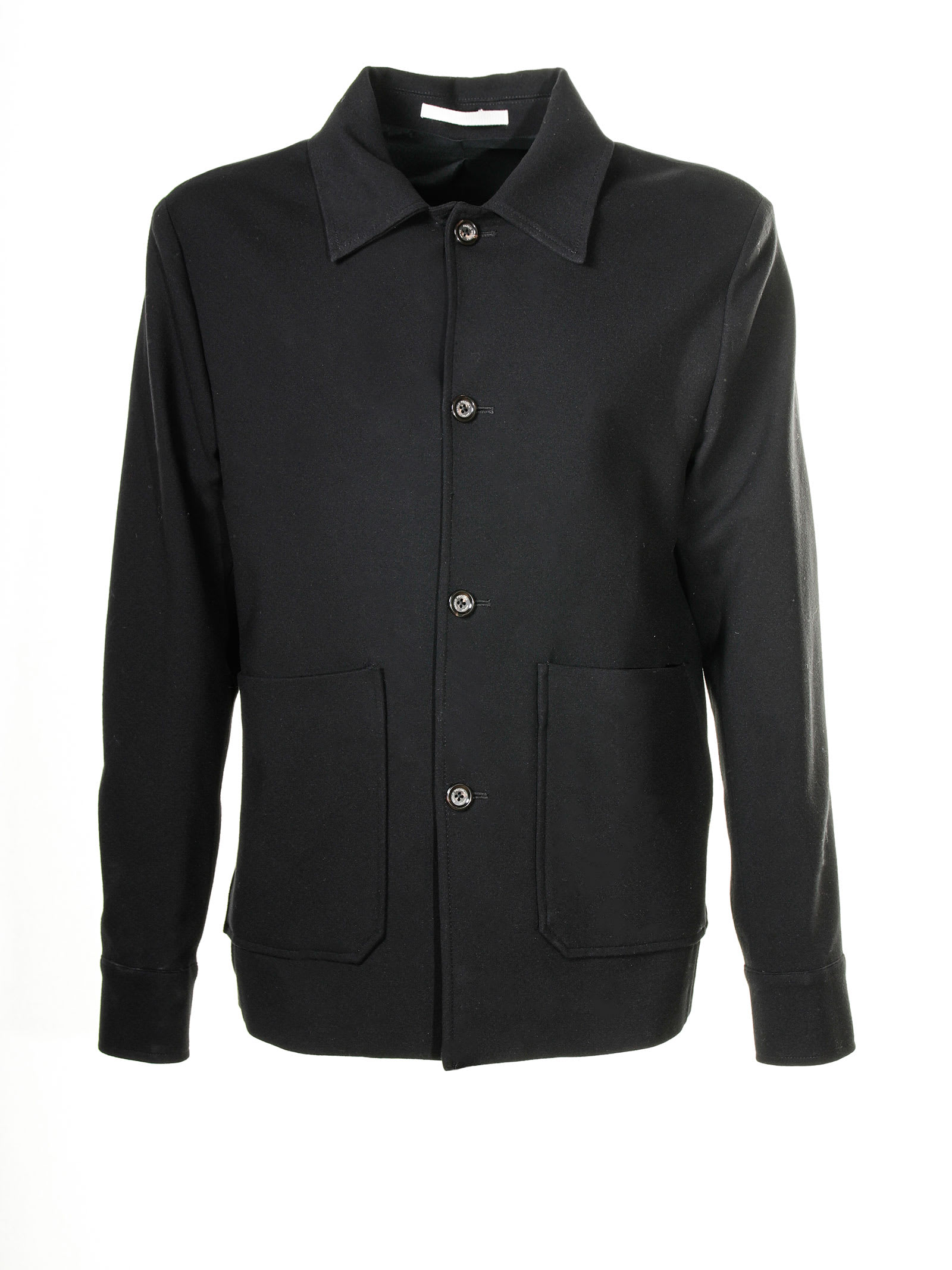 Paolo Pecora Jersey Jacket With Buttons
