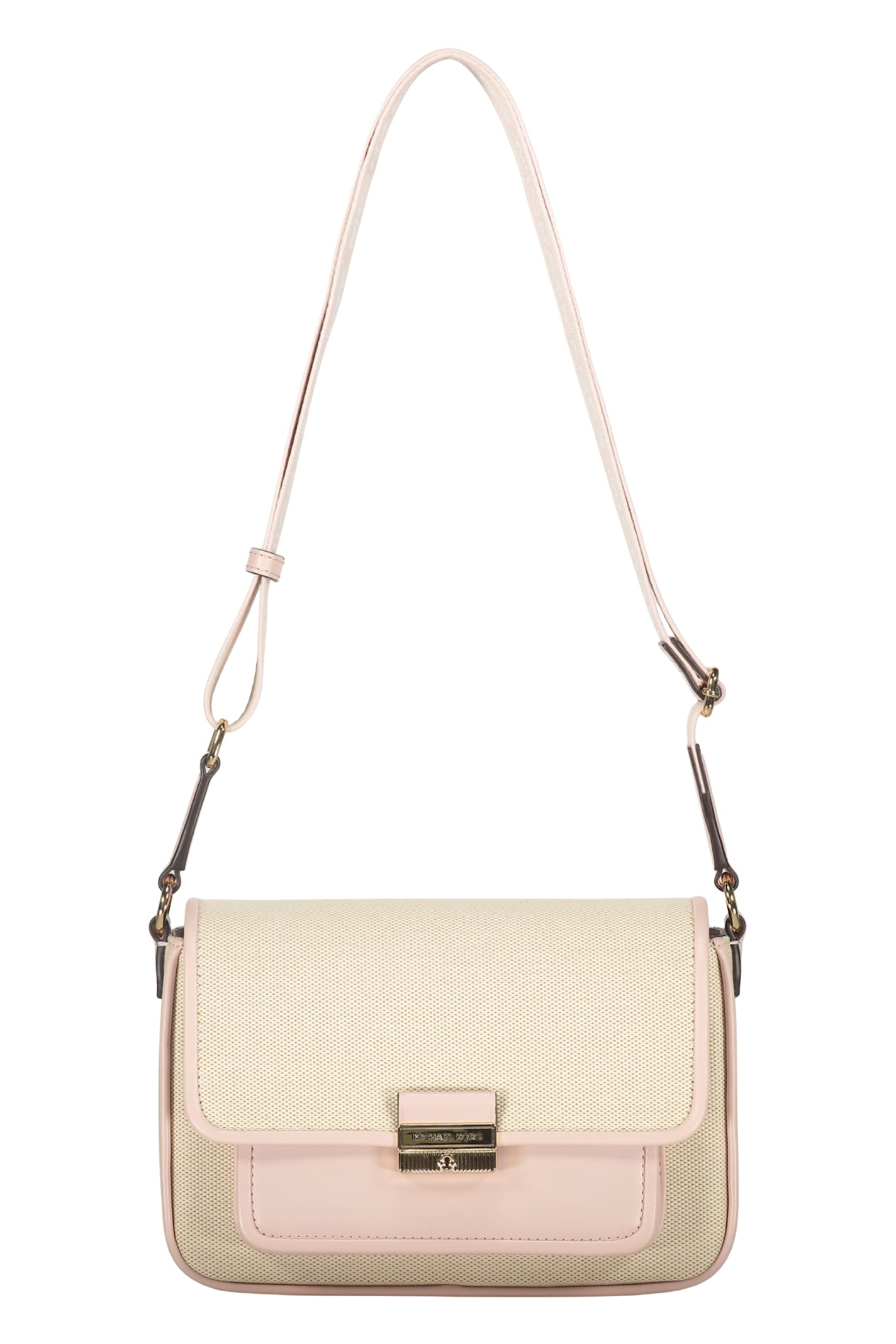 Michael Kors Medium Bradshaw Shoulder Bag In White