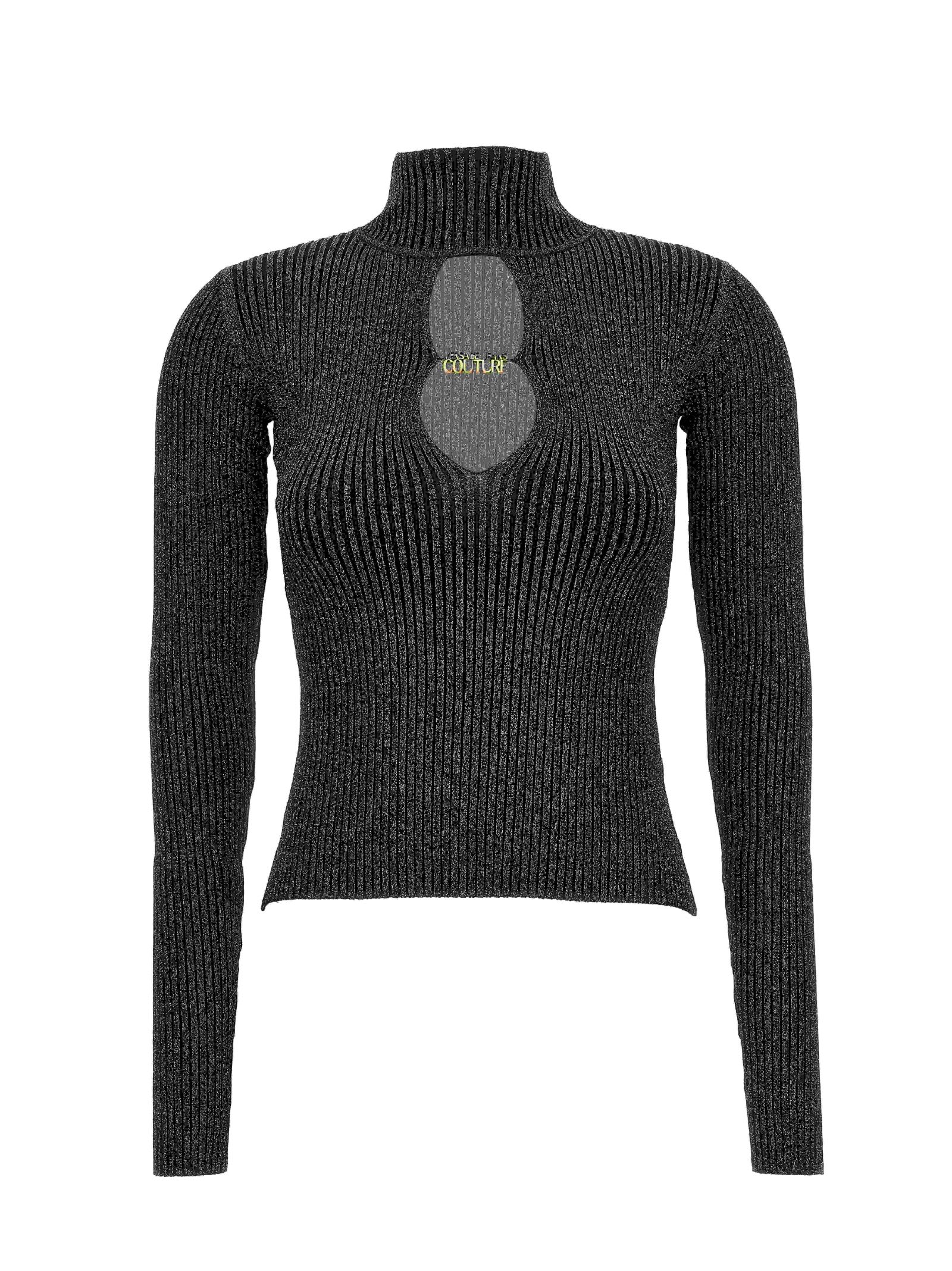 Shop Versace Jeans Couture Sweater In Black