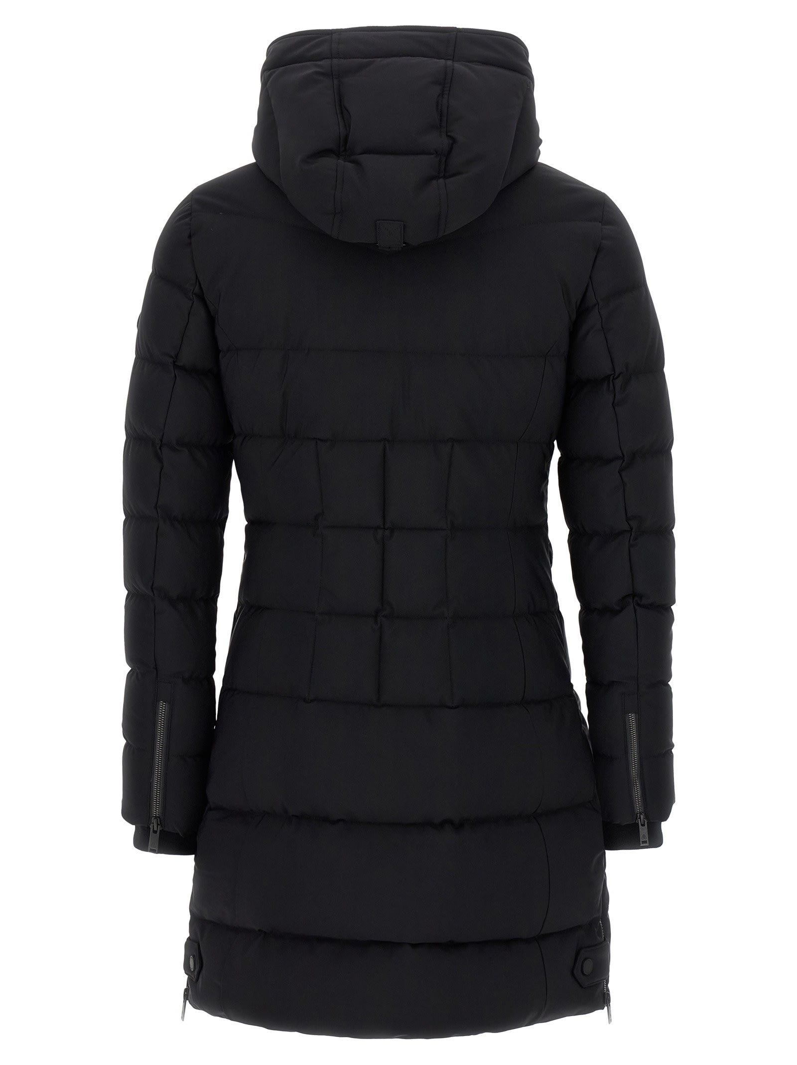 Moose Knuckles Watershed 3 Parka Puffer Jackets Black In Black