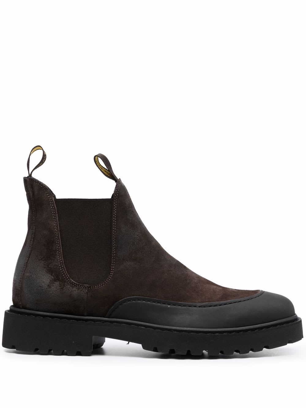 Shop Doucal's Hummel Chelsea Boots In Brown