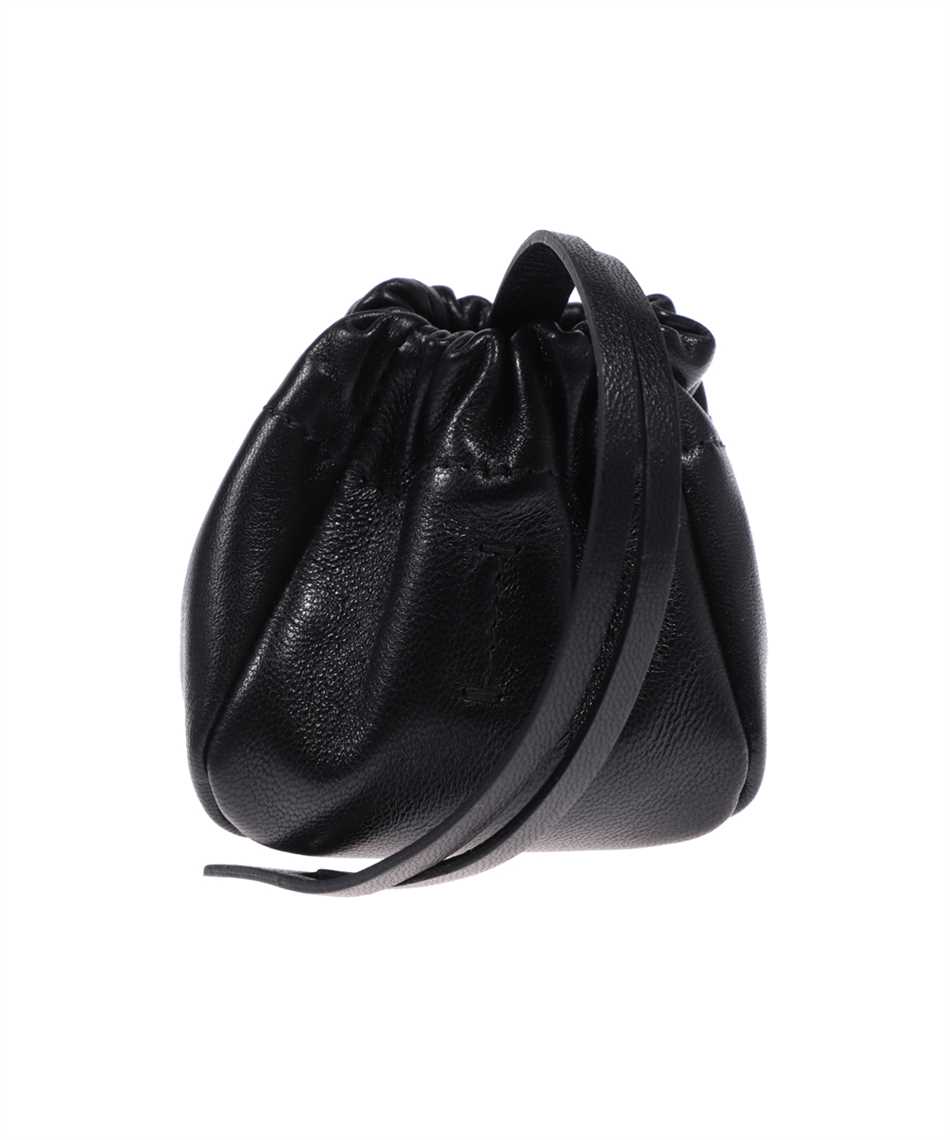 Shop Jil Sander Mini Bucket Bag In Black