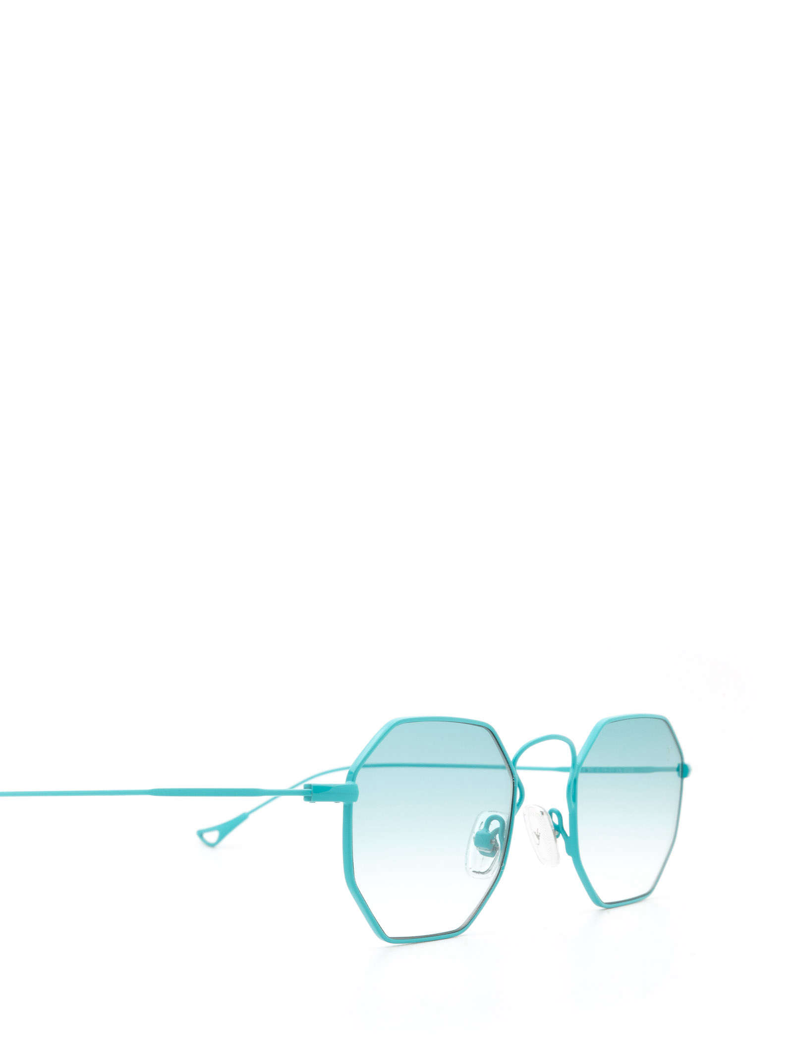 Shop Eyepetizer Claire Turquoise Sunglasses