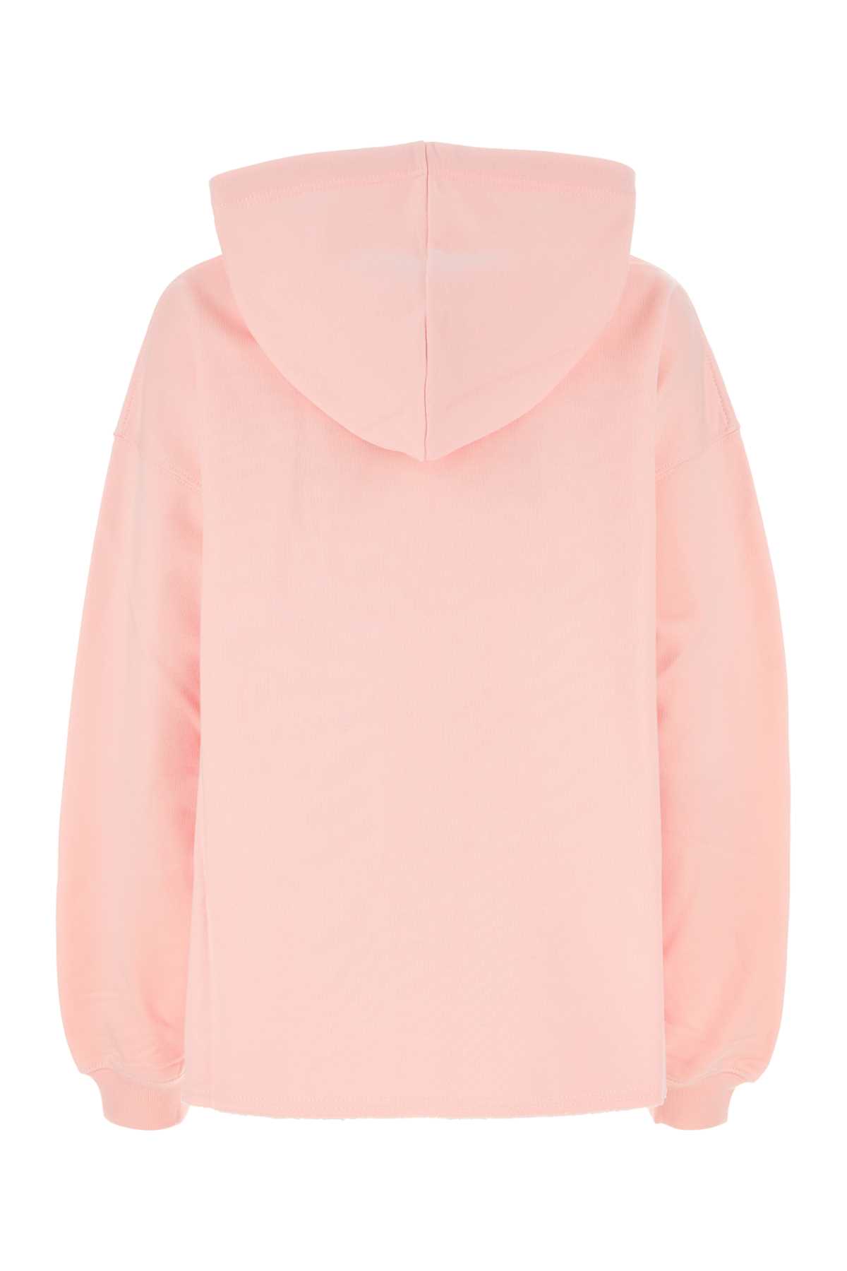 Shop Marni Pink Cotton Sweatshirt In Pinkgummy