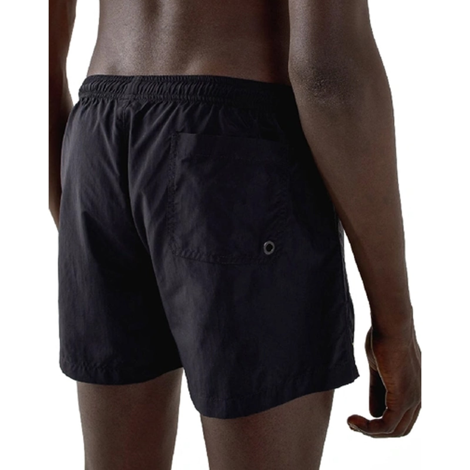 Shop Marcelo Burlon County Of Milan Marcelo Burlo Confidencial Swim Shorts In Black