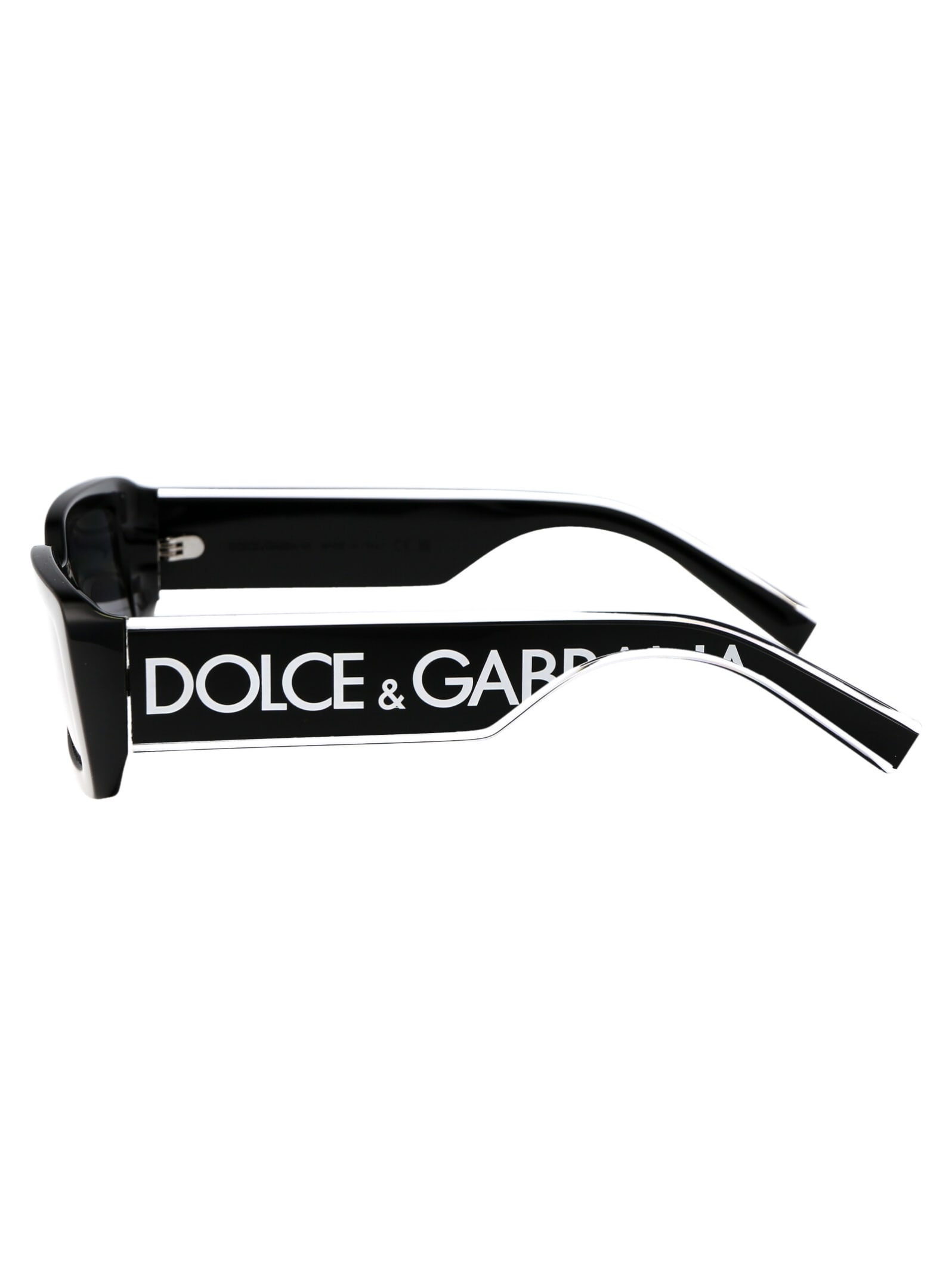 Shop Dolce &amp; Gabbana Eyewear 0dg6187 Sunglasses In 501/87 Black