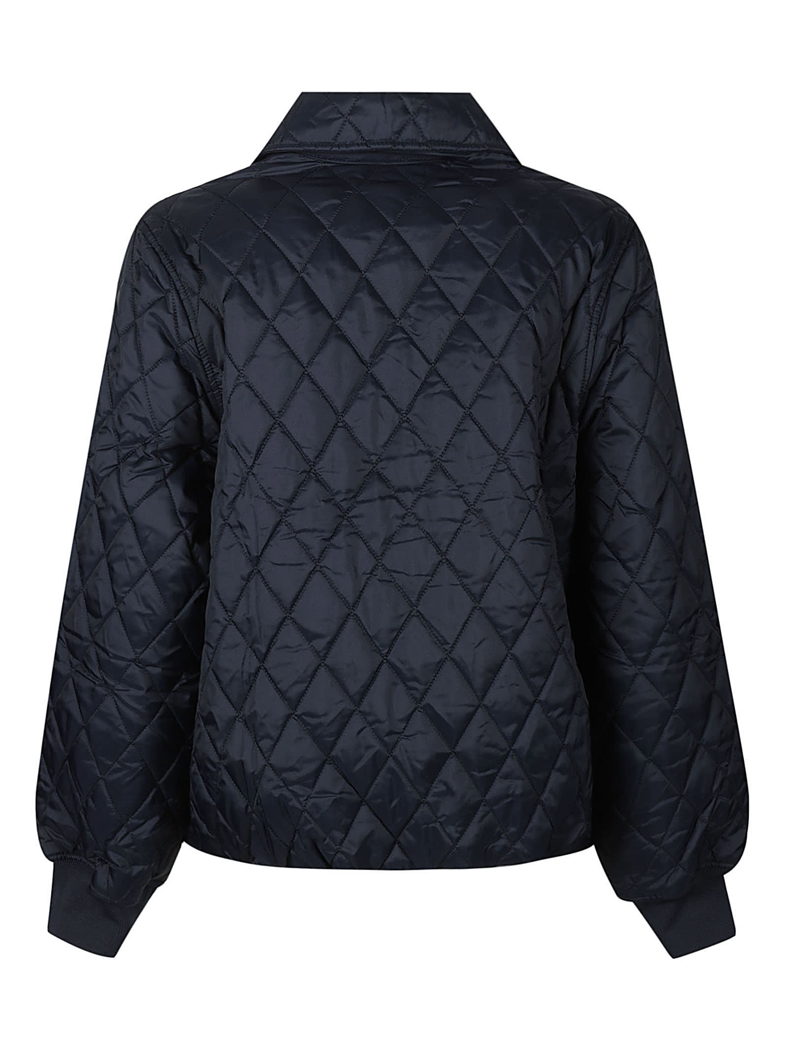 Shop Barbour Jamie Quilted Jacket In Navy