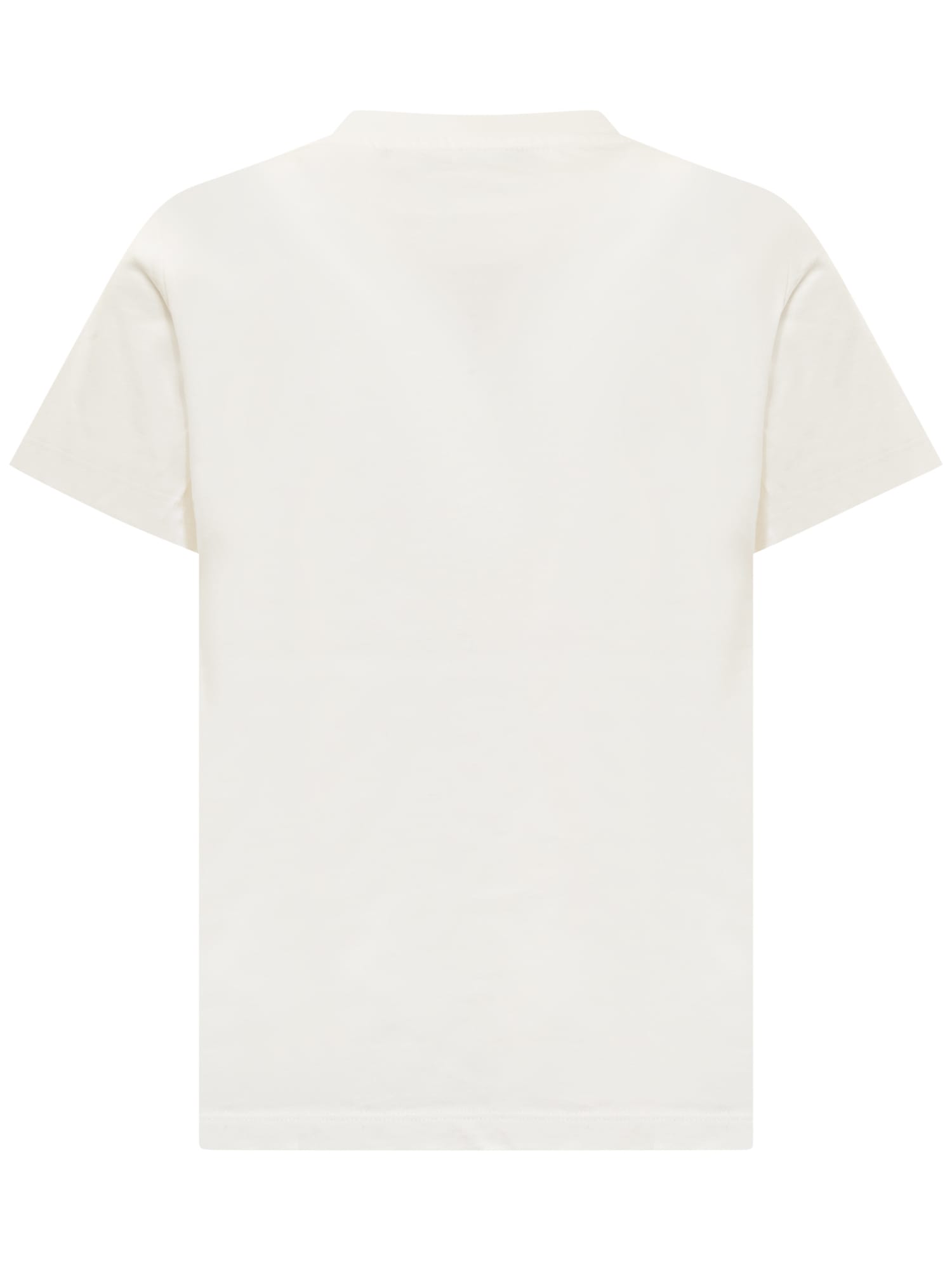 Shop Young Versace T-shirt With Medusa In White