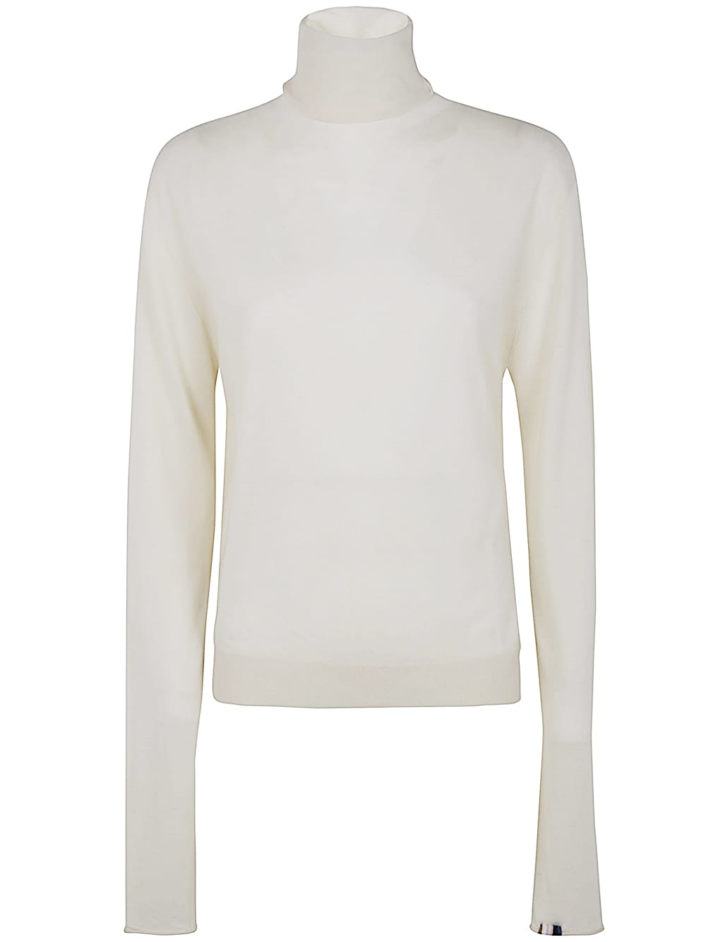 Shop Extreme Cashmere Sweater Delicate Cashmere N°365 Thunder In Cream