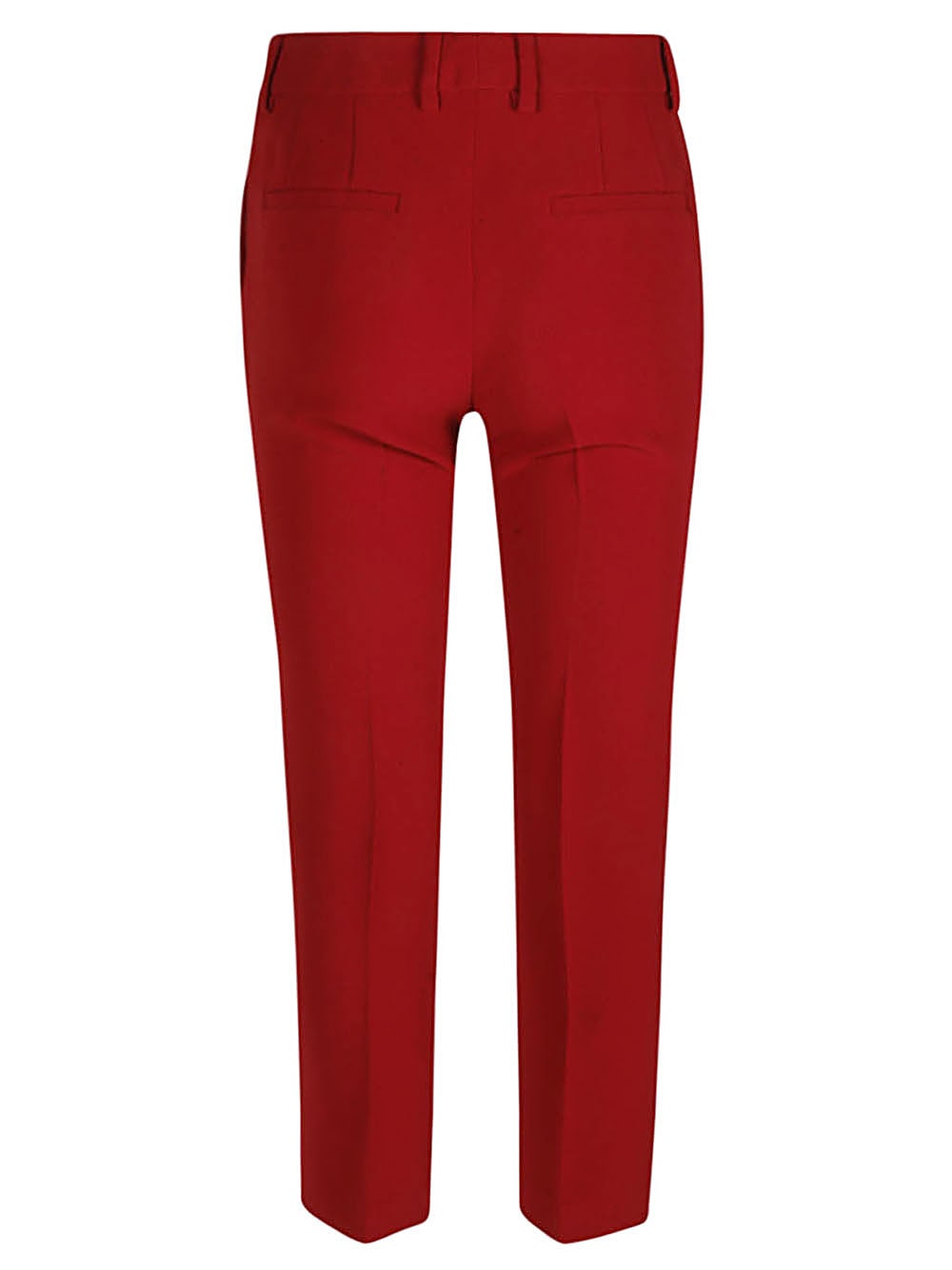 Alberto Biani Cady Flared Trousers In Red