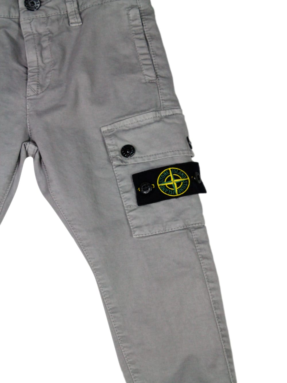 Stone Island Bottoms In Gray