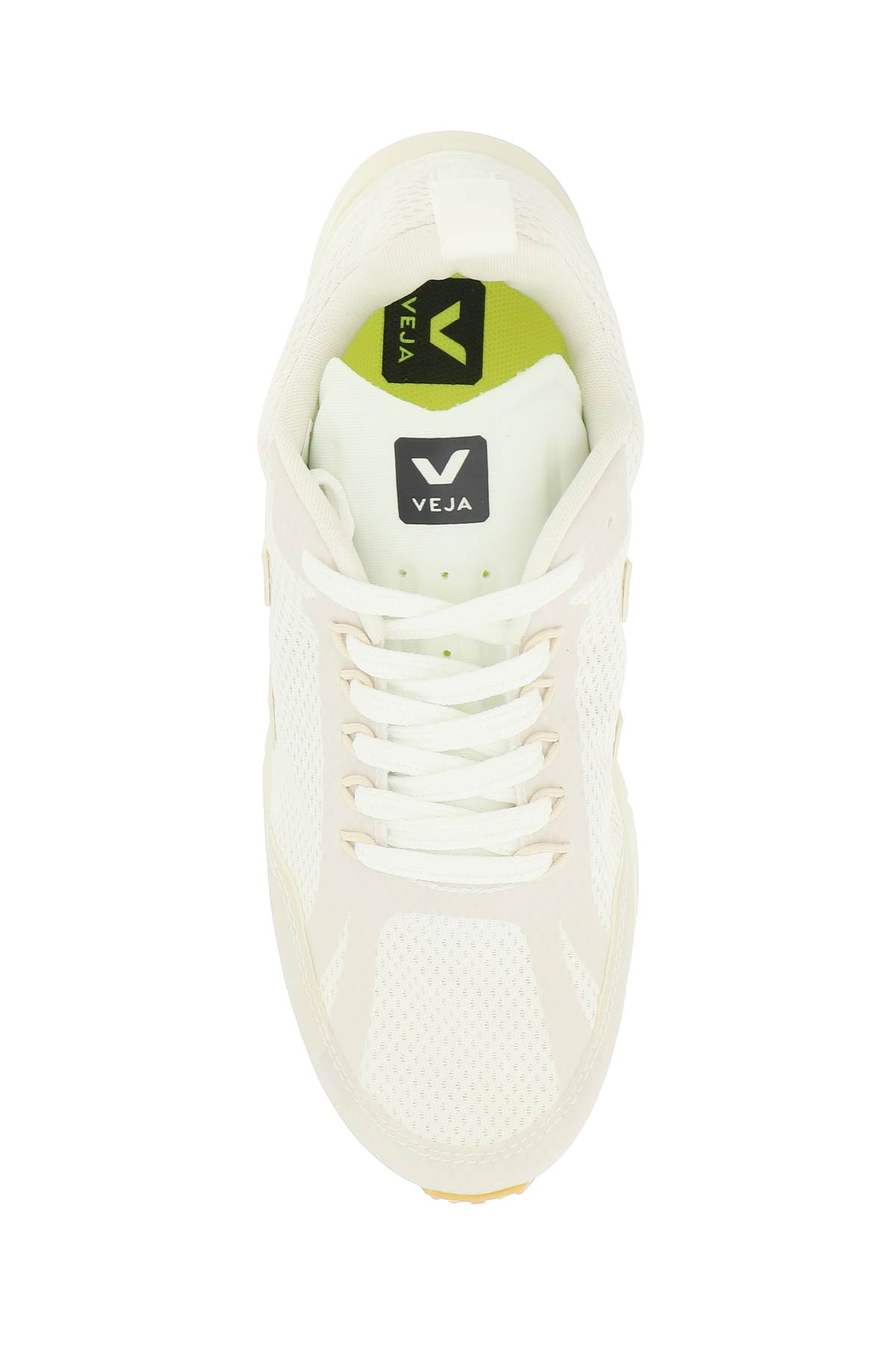 Shop Veja Condor 2 Alveomesh Sneakers In White Pierre (beige)