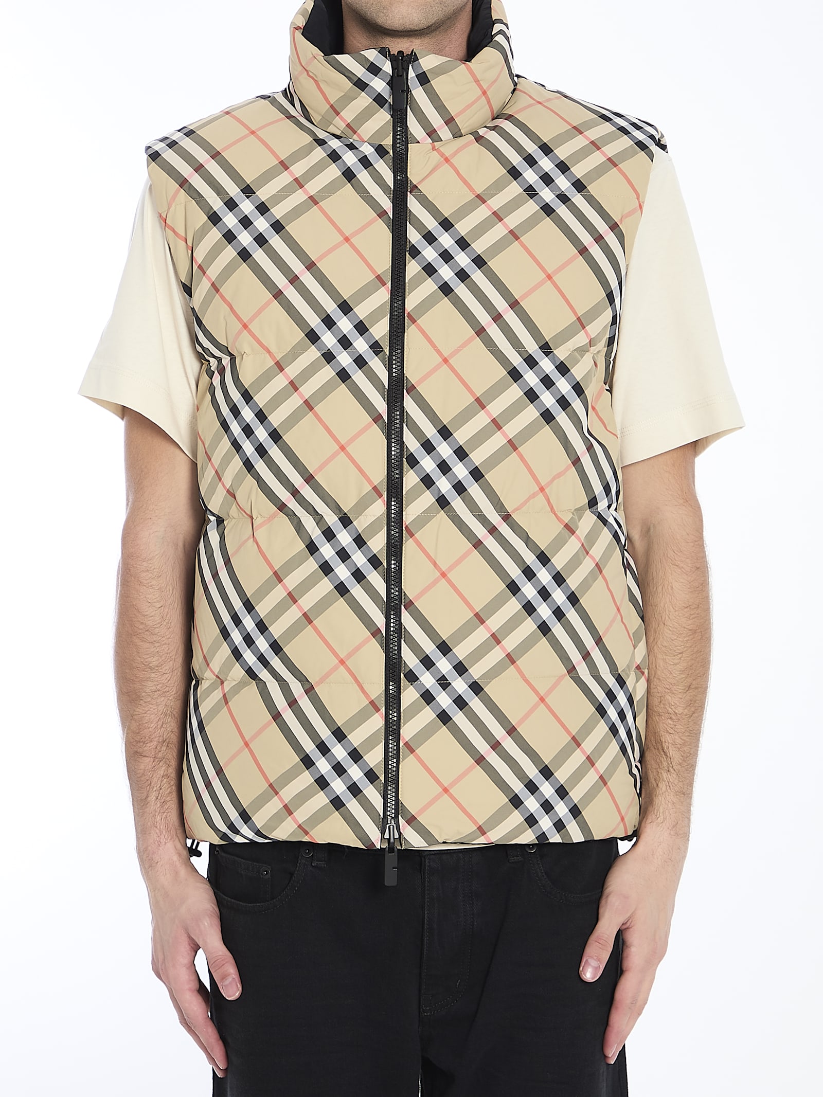 BURBERRY REVERSIBLE PADDED VEST 