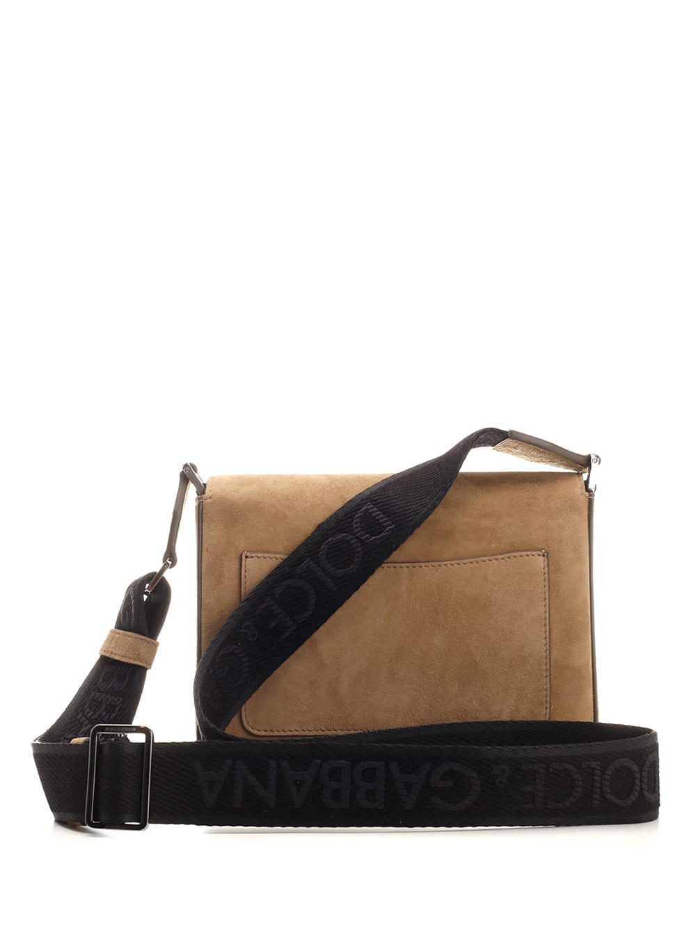 Shop Dolce & Gabbana Medium Dg Logo Crossbody Bag In Hazelnut