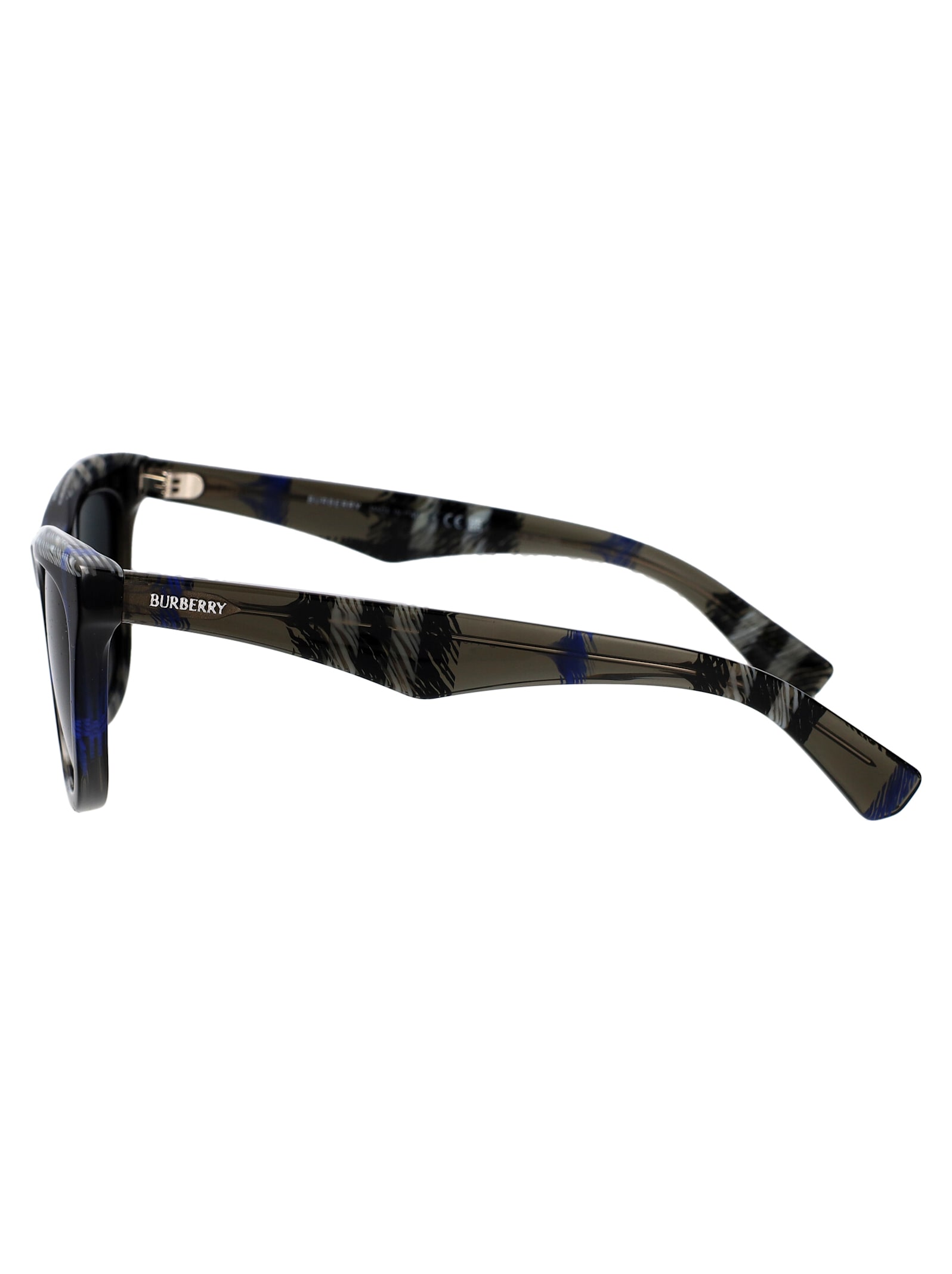 Burberry Eyewear 0be4435 Sunglasses In Lichen Check