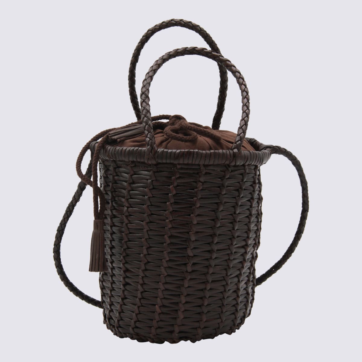 Dragon Diffusion Dark Brown Lina Mini Satchel In Brown