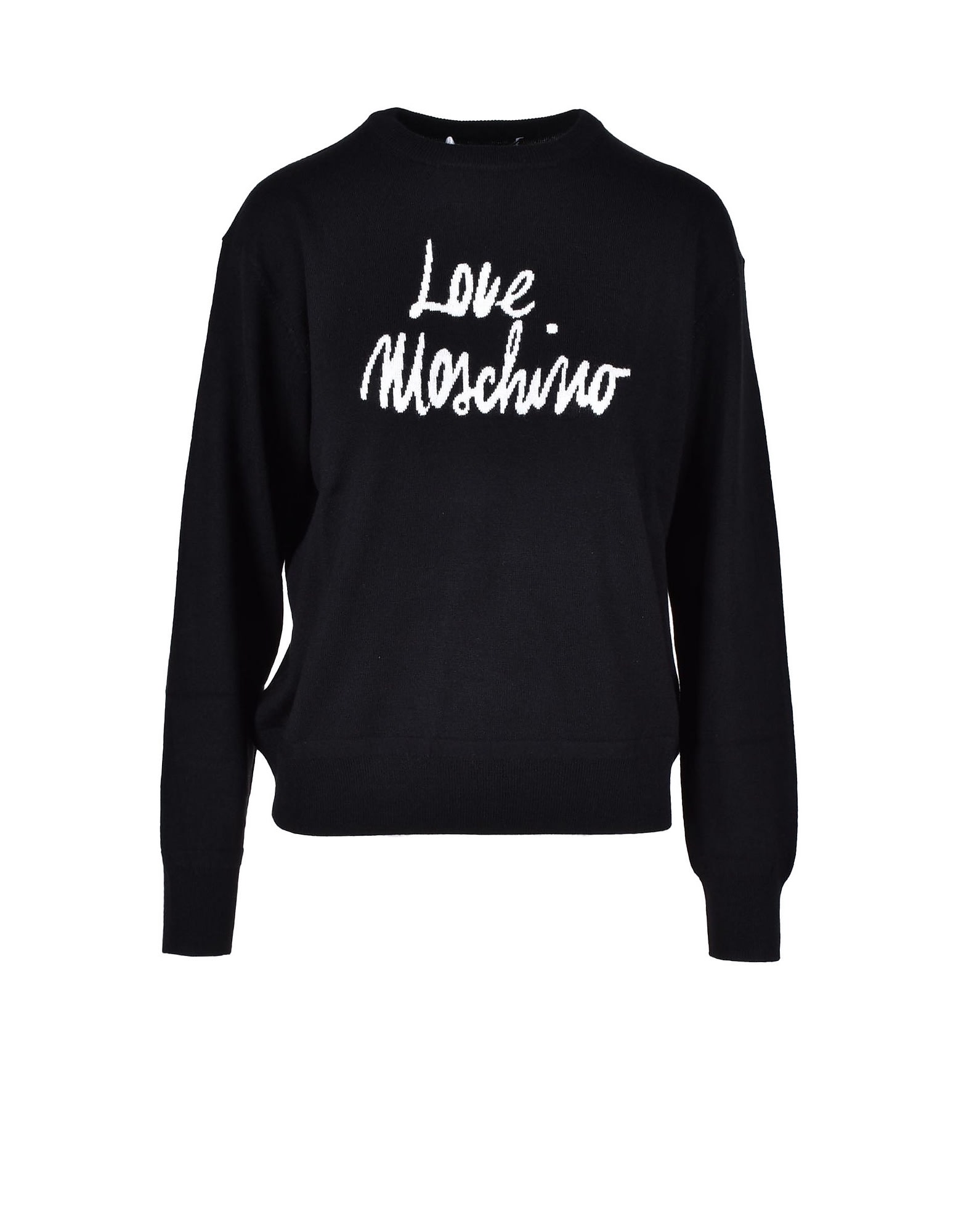 Love Moschino Womens Black Sweater