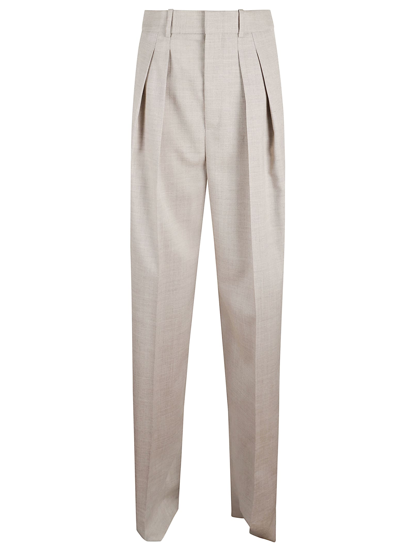 Saint Laurent Long Pants In Gray