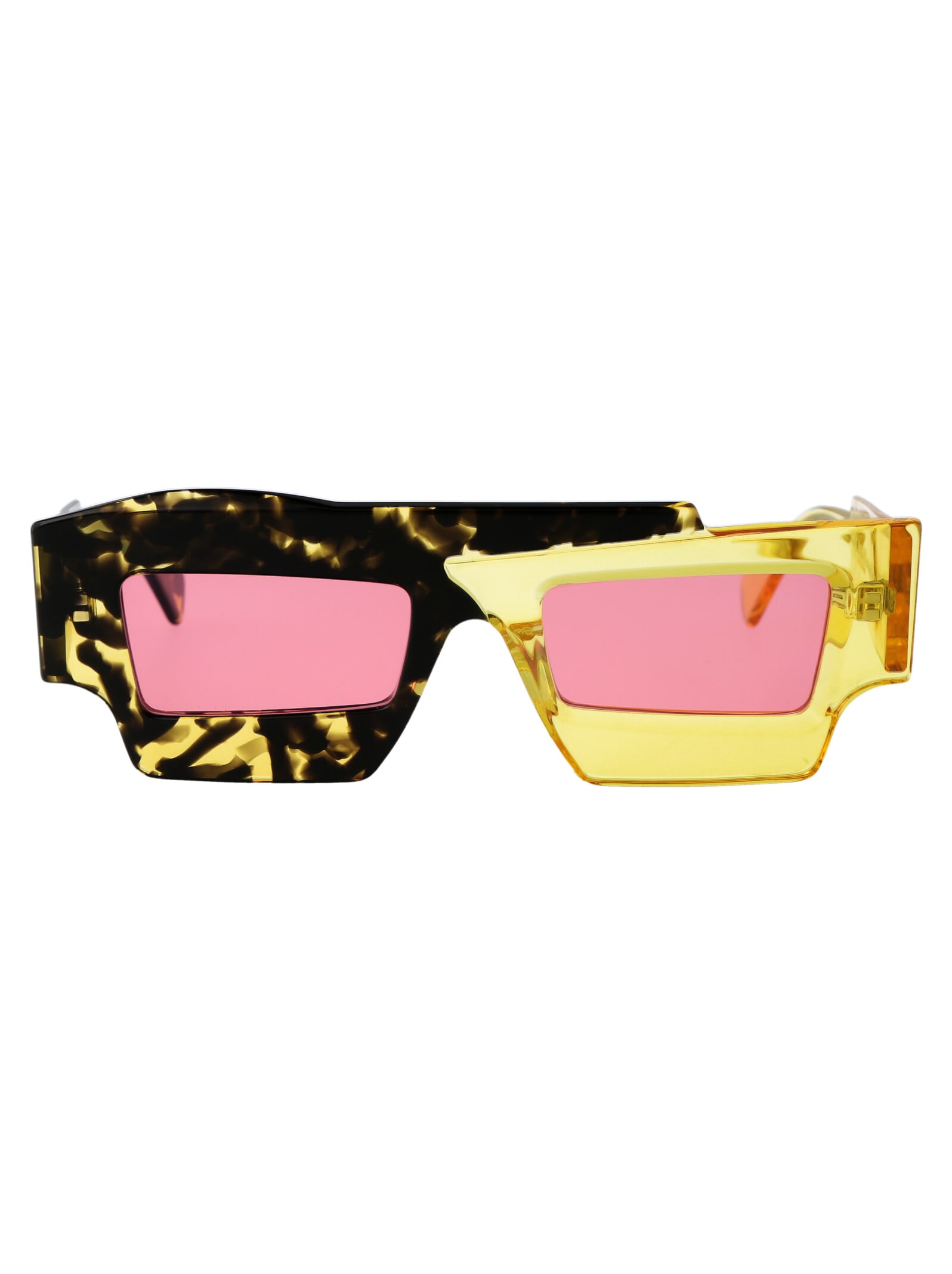 Shop Kuboraum Maske X12 Sunglasses In Yh Pink1*