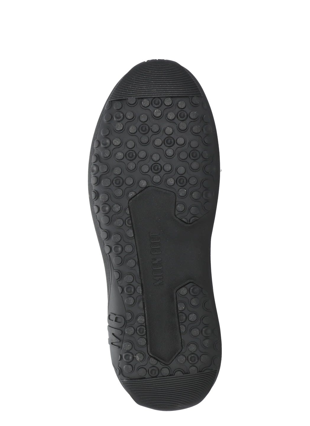 Moon Boot Black Moon247 Xlace Mid Sneakers In Black