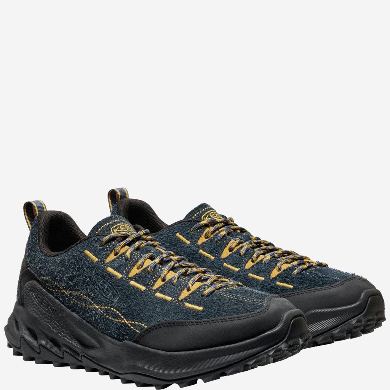 Keen Navy Blue Lace Up Sneakers In Multi