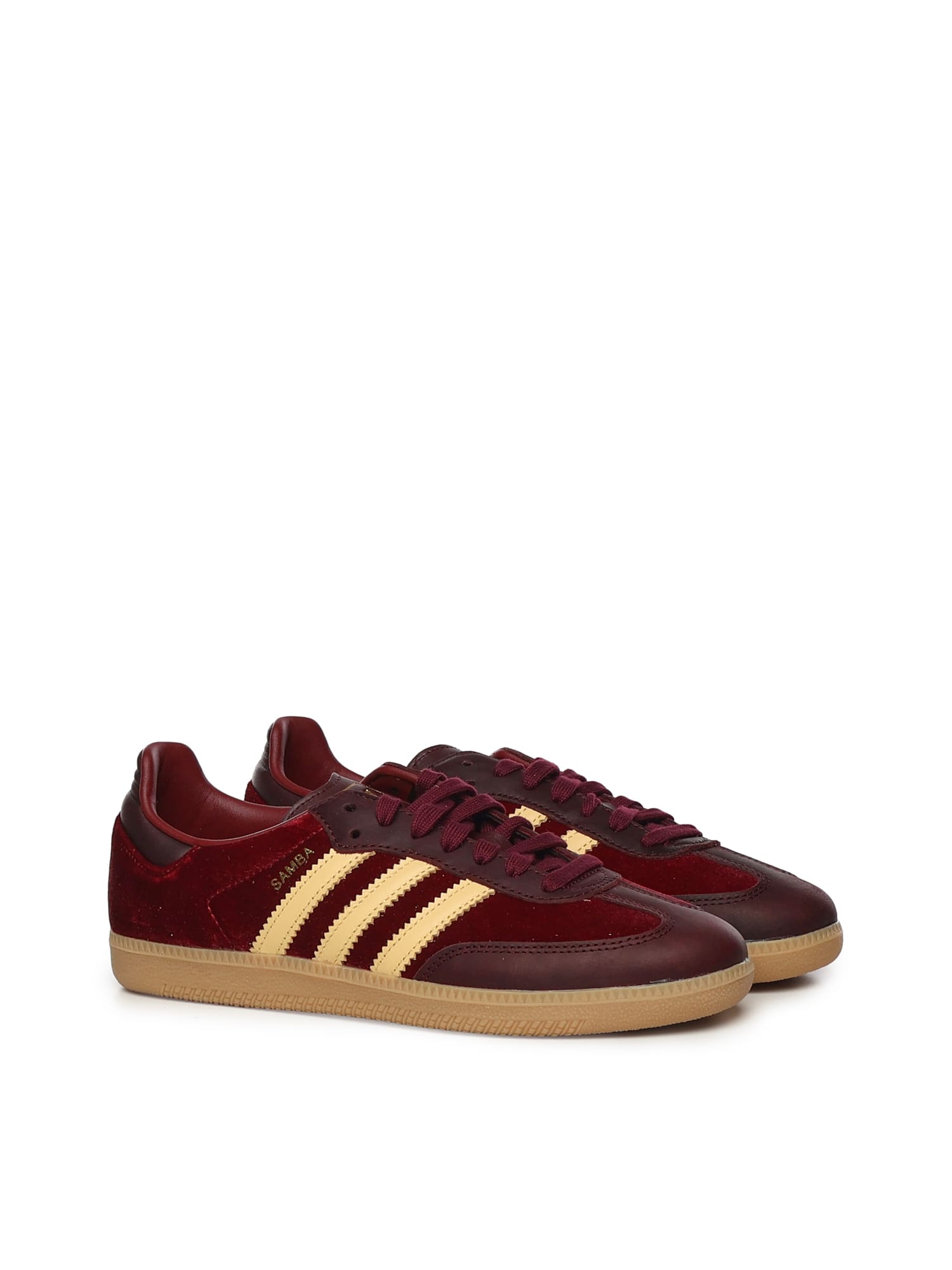 Adidas Originals Samba Og Sneakers In Burgundy