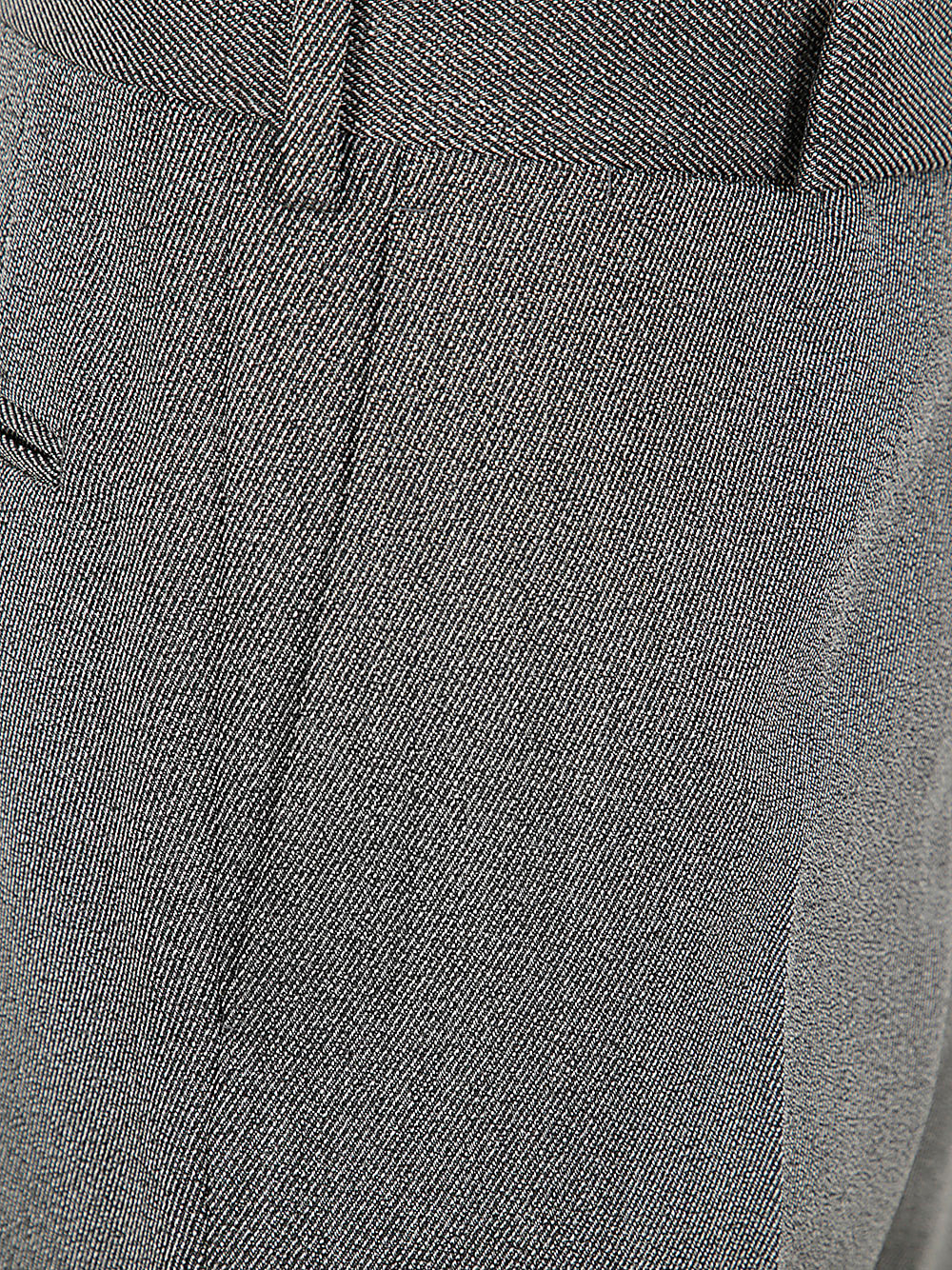 Shop Lardini Man Attitude Trousers In Mid Grey