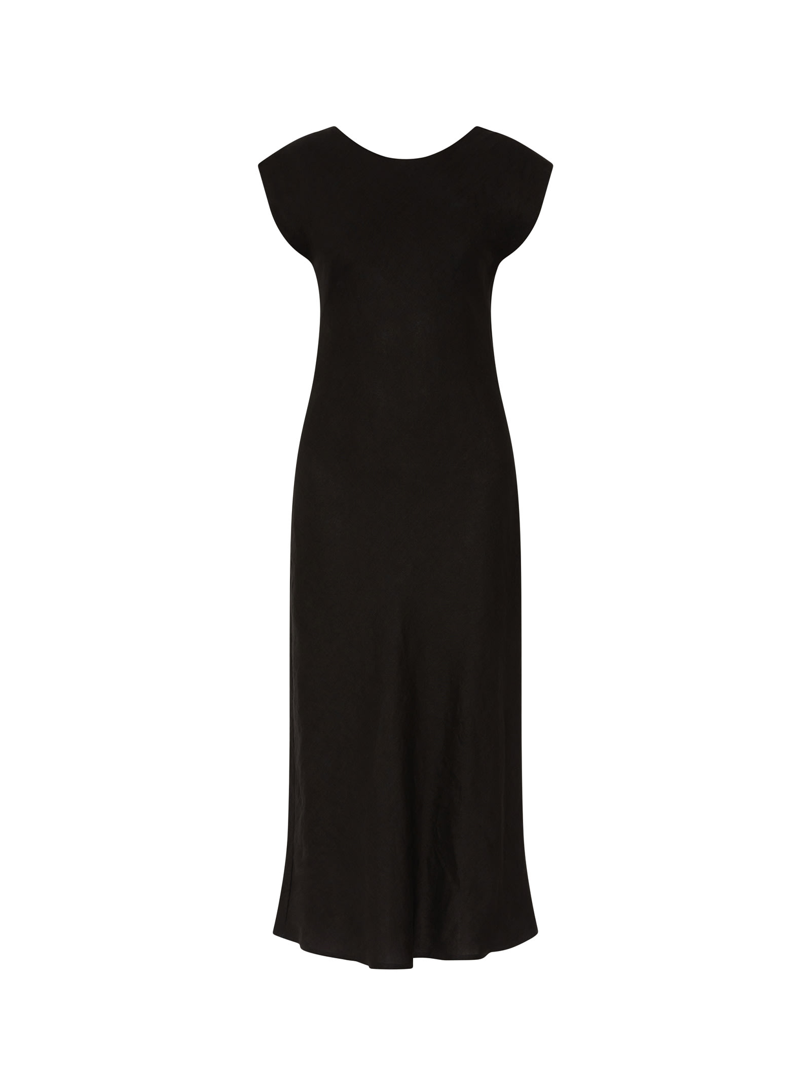 Shop Marella Long Black Dress In Nero