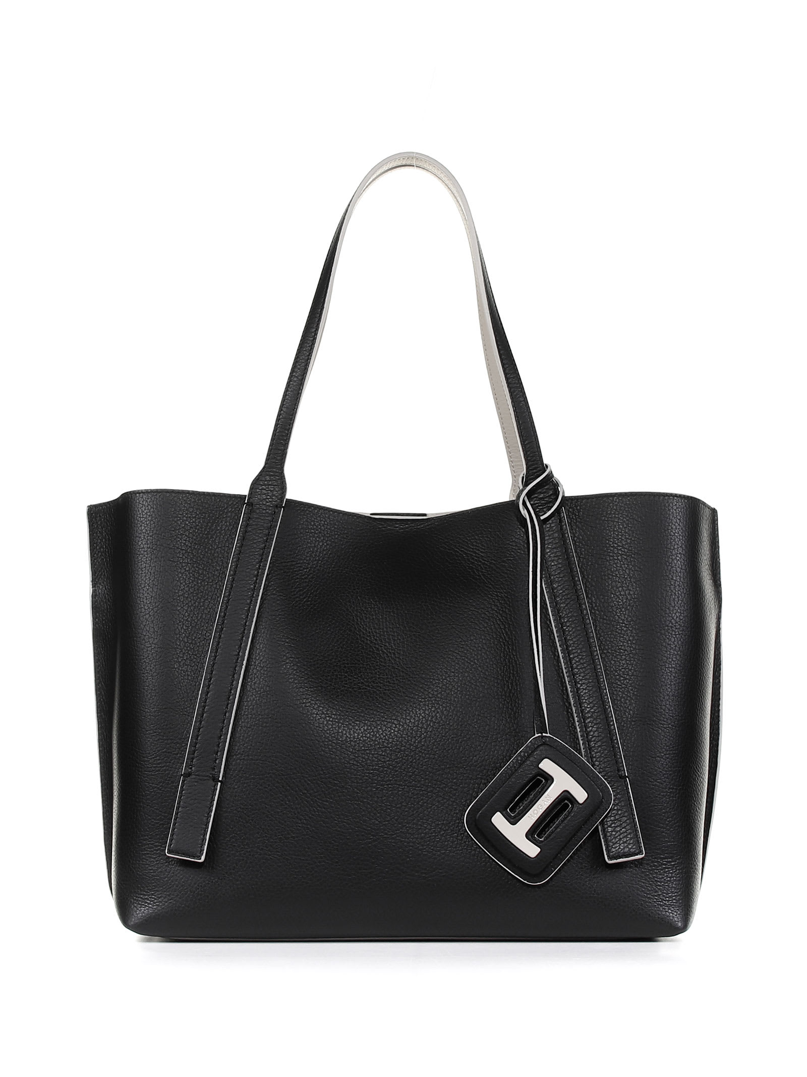 Hogan Small H-bag Shopping In Leather