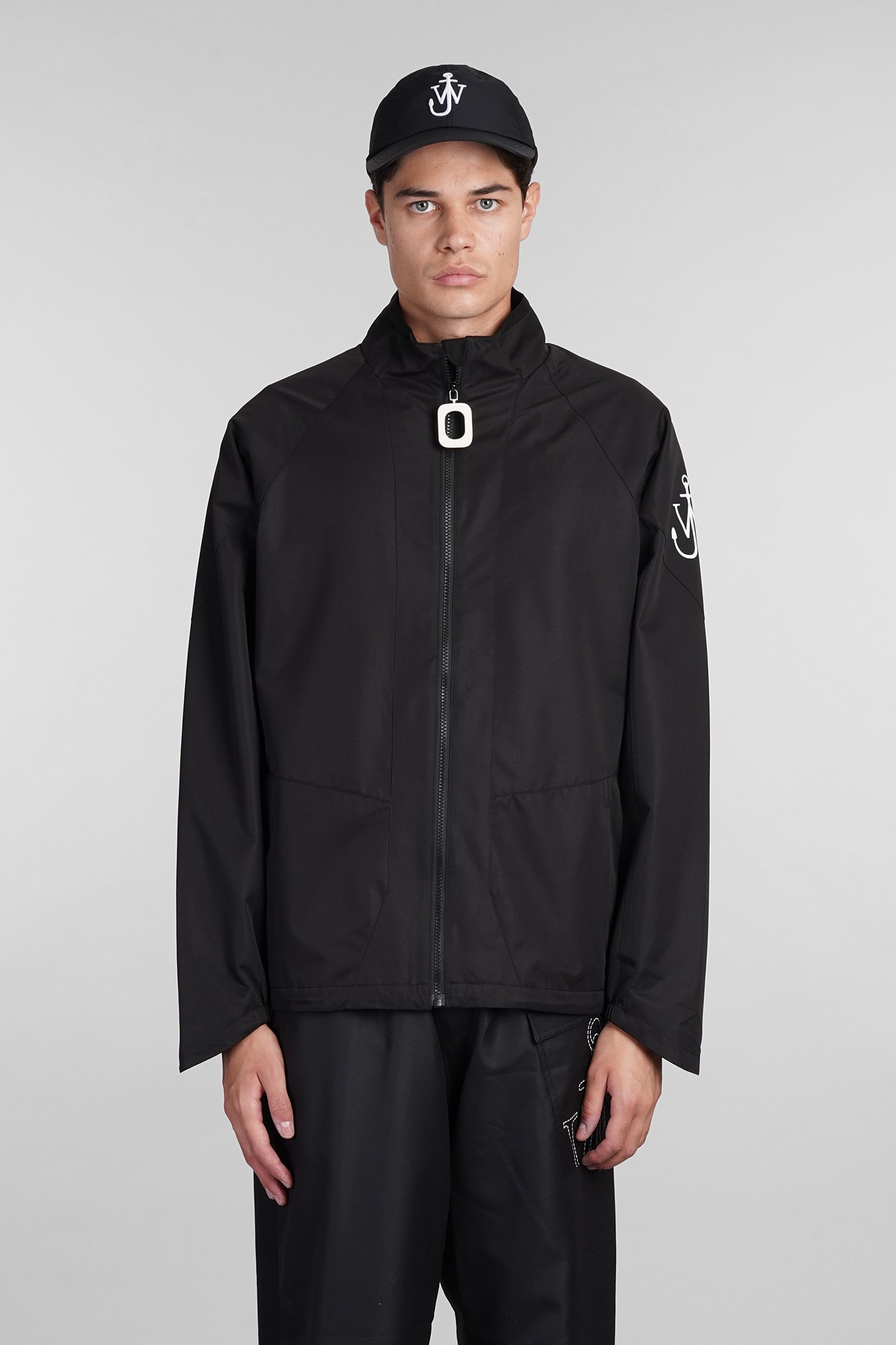 J. W. Anderson Casual Jacket In Black Polyester