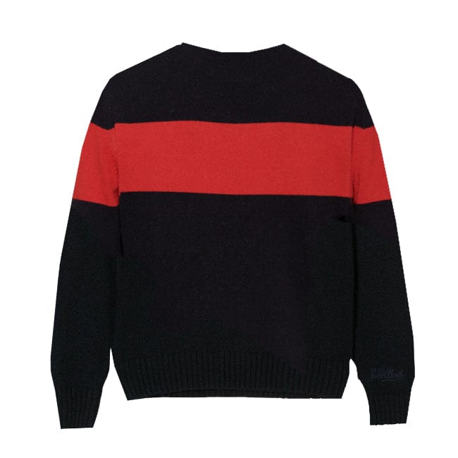 Shop Mc2 Saint Barth Off-piste Boys Sweater In Blue