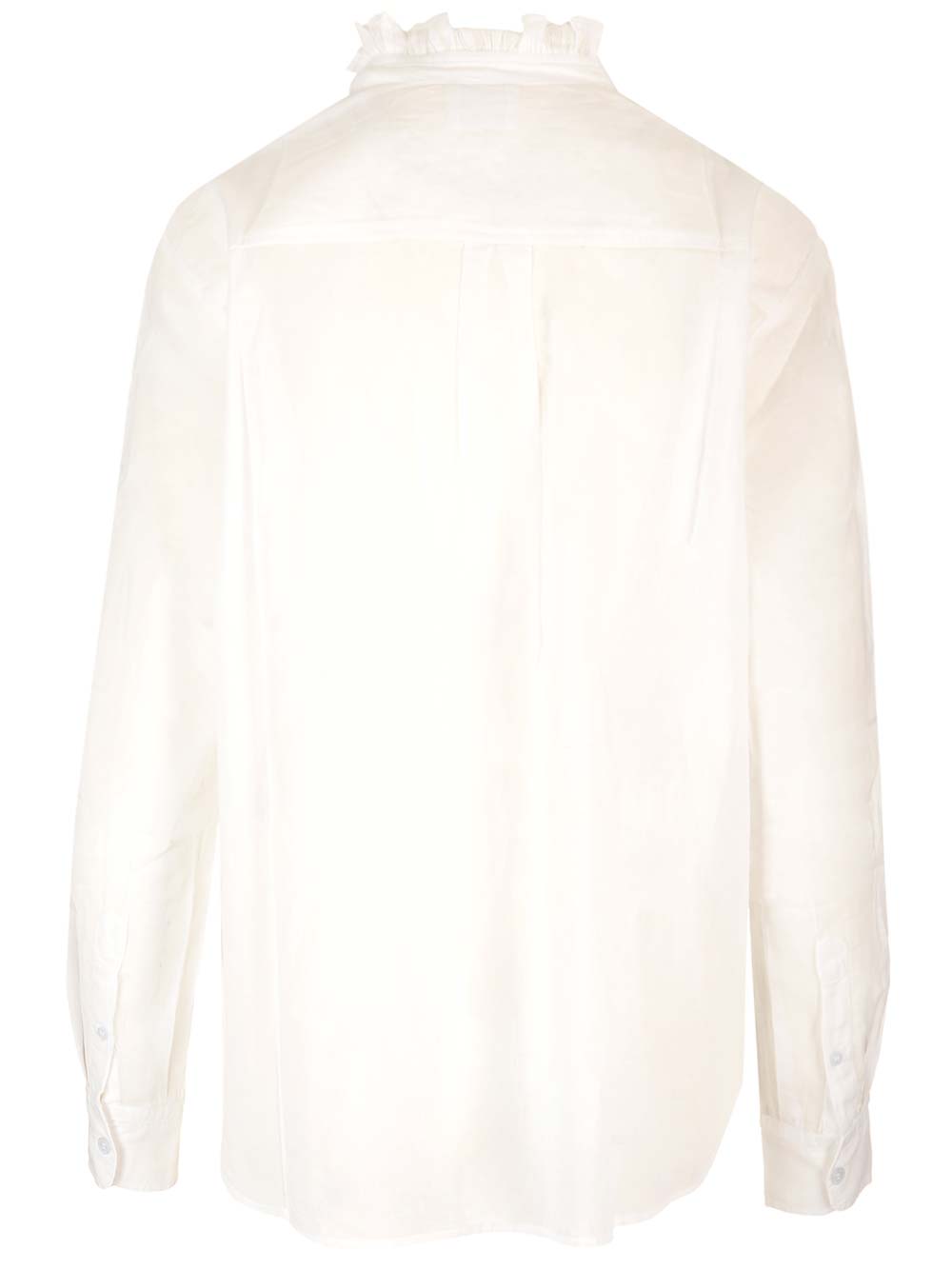 Shop Marant Etoile White Gamble Blouse